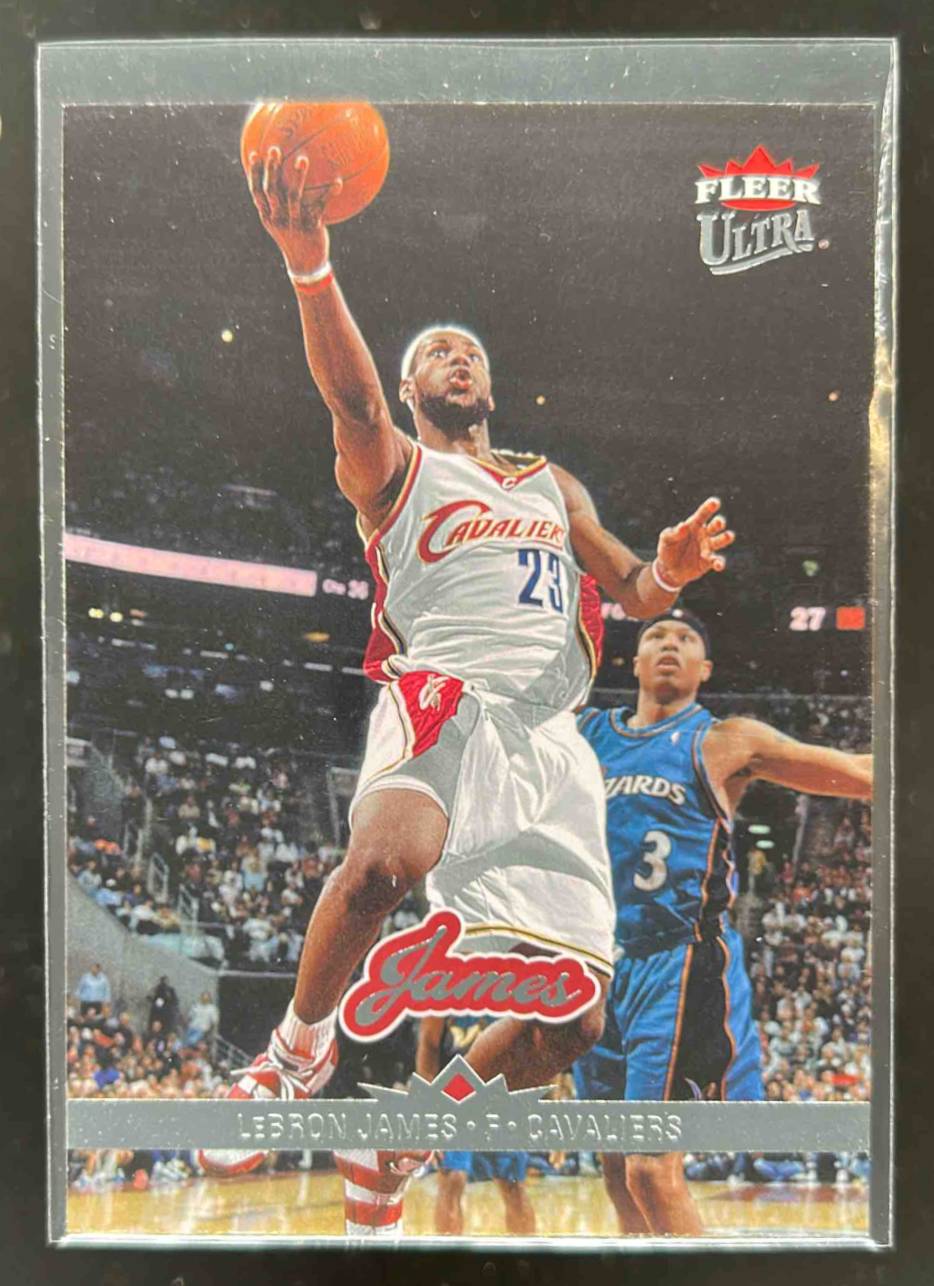 Card image for 2006-07 FLEER ULTRA LEBRON JAMES #26 CLEVELAND CAVALIERS