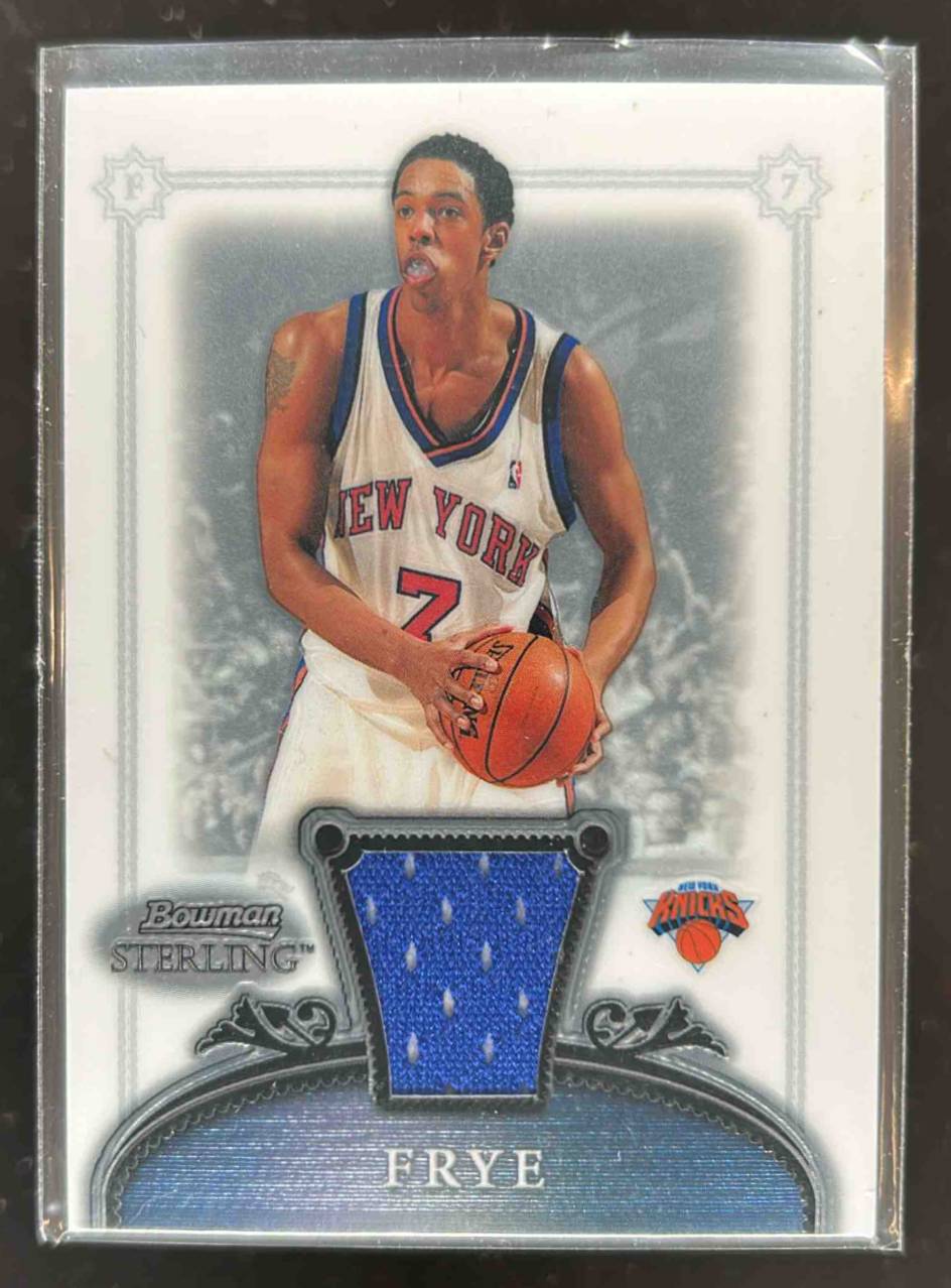 Card image for 2006-07 BOWMAN STERLING CHANNING FRYE #17 MEM NEW YORK KNICKS