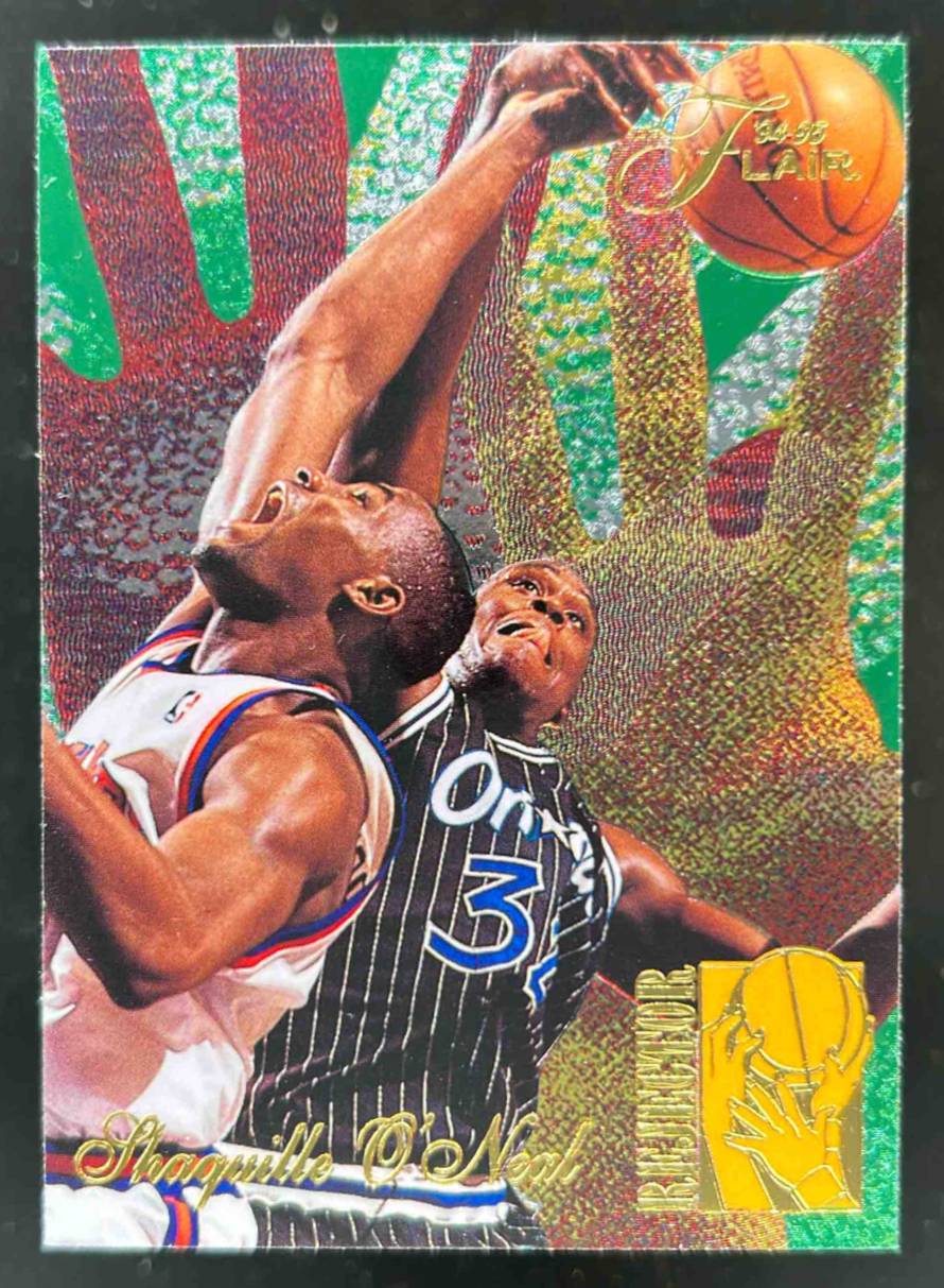 Card image for 1994-95 FLEER FLAIR SHAQUILLE O'NEAL REJECTORS #5 ORLANDO MAGIC