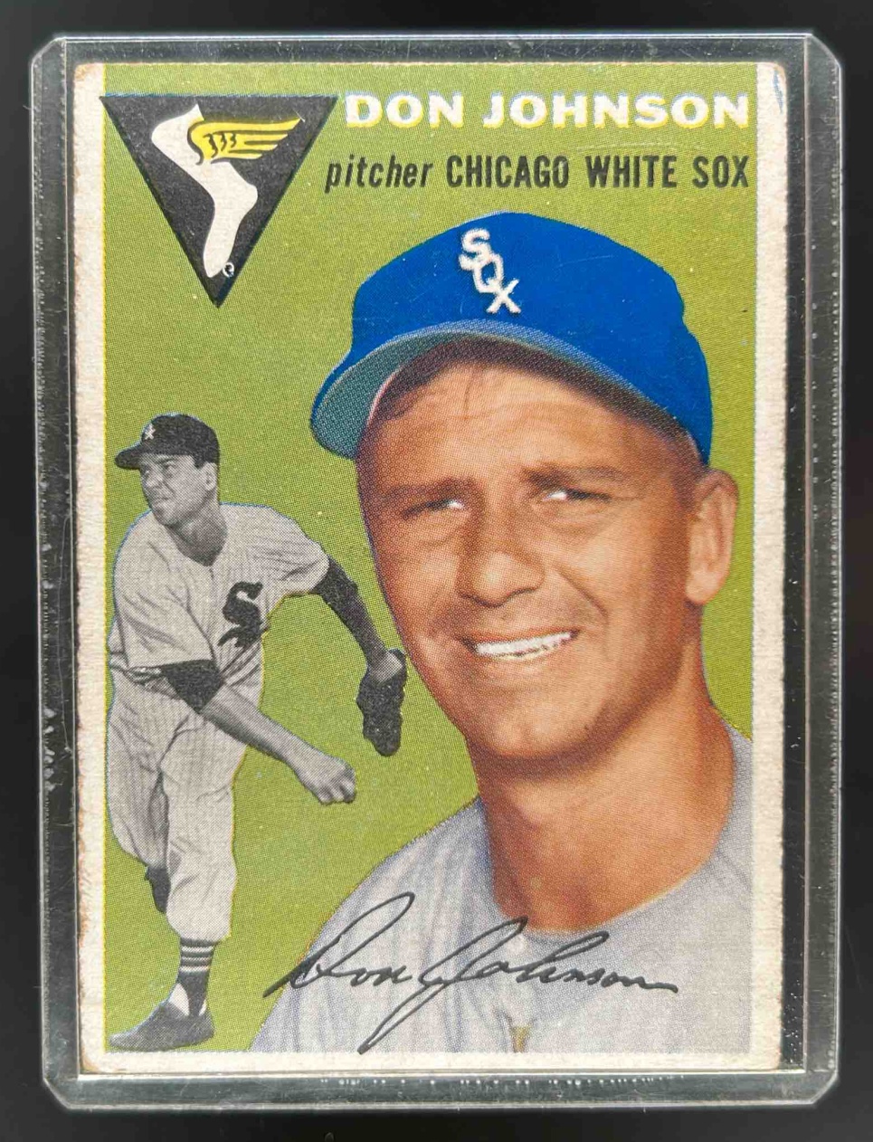 Card image for 1954 TOPPS DON JOHNSON #146 CHICAGO WHITE SOX
