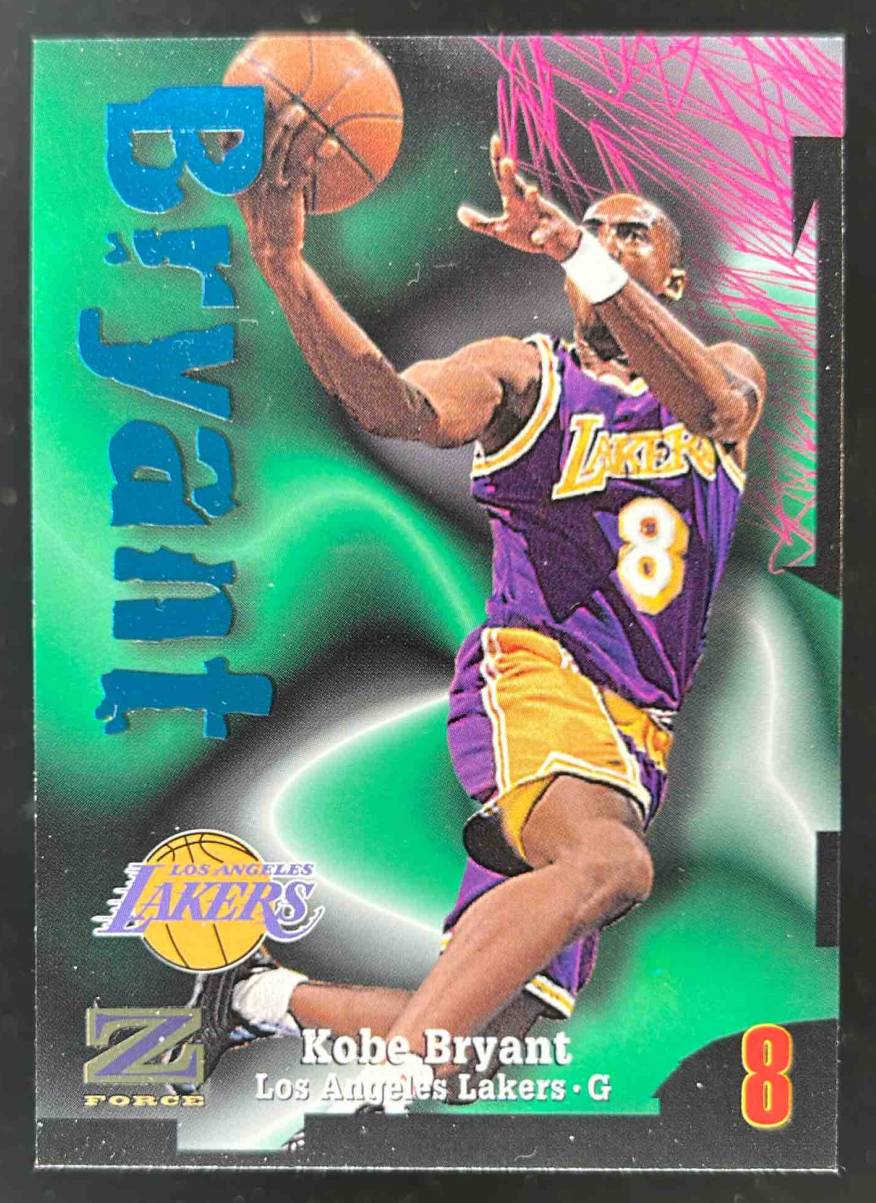 Card image for 1997-98 SKYBOX Z-FORCE KOBE BRYANT #88 LOS ANGELES LAKERS