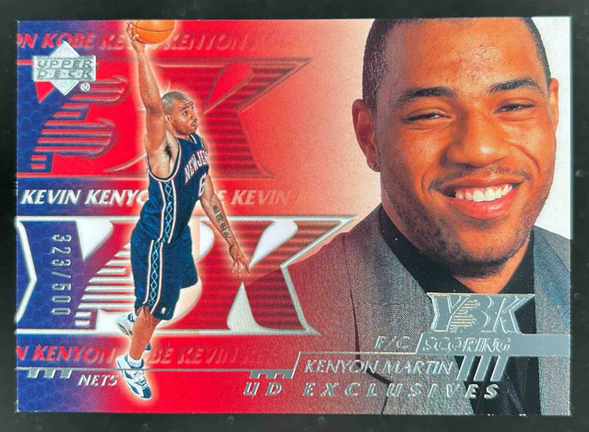 Card image for 2000-01 UPPER DECK KENYON MARTIN #196 RC ROOKIE