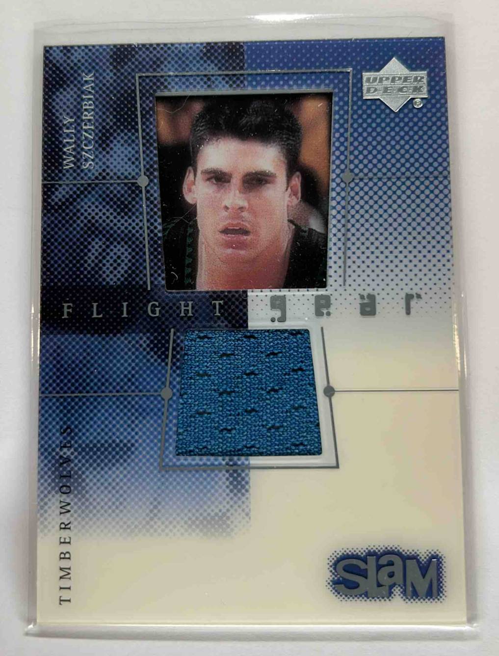 Card image for 2000-01 Upper Deck Slam Wally Szczerbiak UD Flight Gear #WS-G