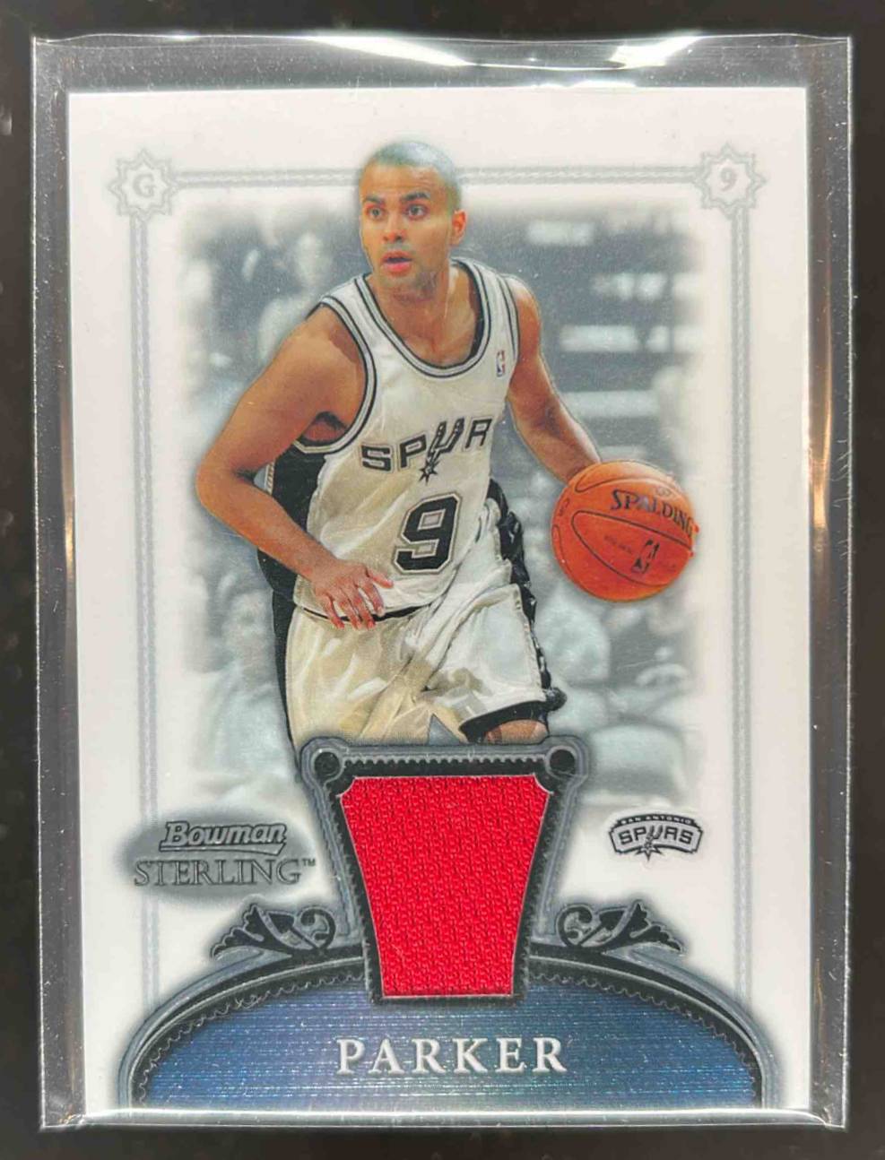 Card image for 2006-07 BOWMAN STERLING TONY PARKER #11 MEM SAN ANTONIO SPURS