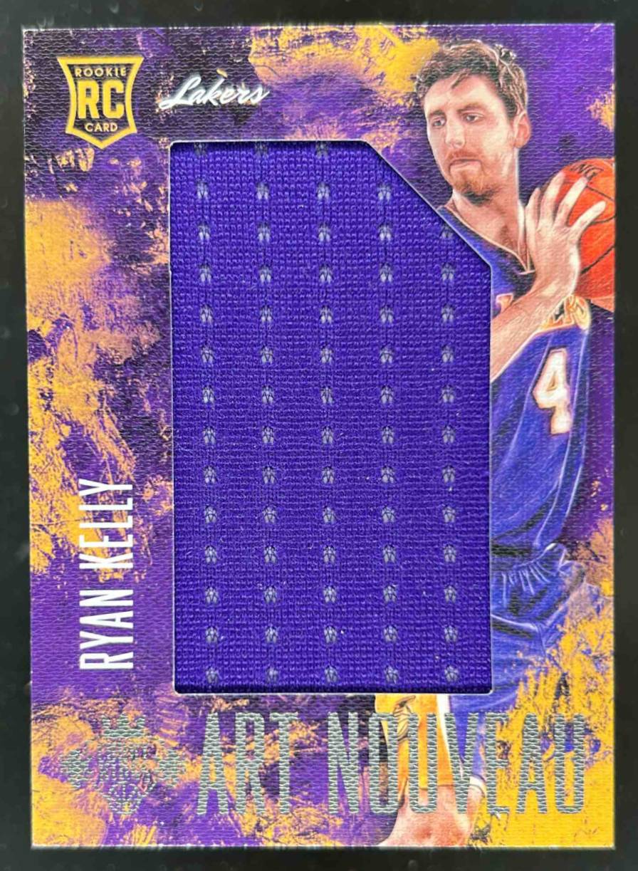 Card image for 2013-14 Panini Court Kings Ryan Kelly Art Nouveau Jerseys /325 #29 RC Rookie