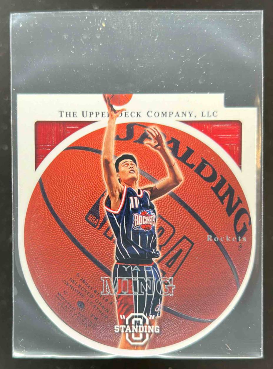 Card image for 2003-04 UPPER DECK STANDING O YAO MING #25 HOUSTON ROCKETS