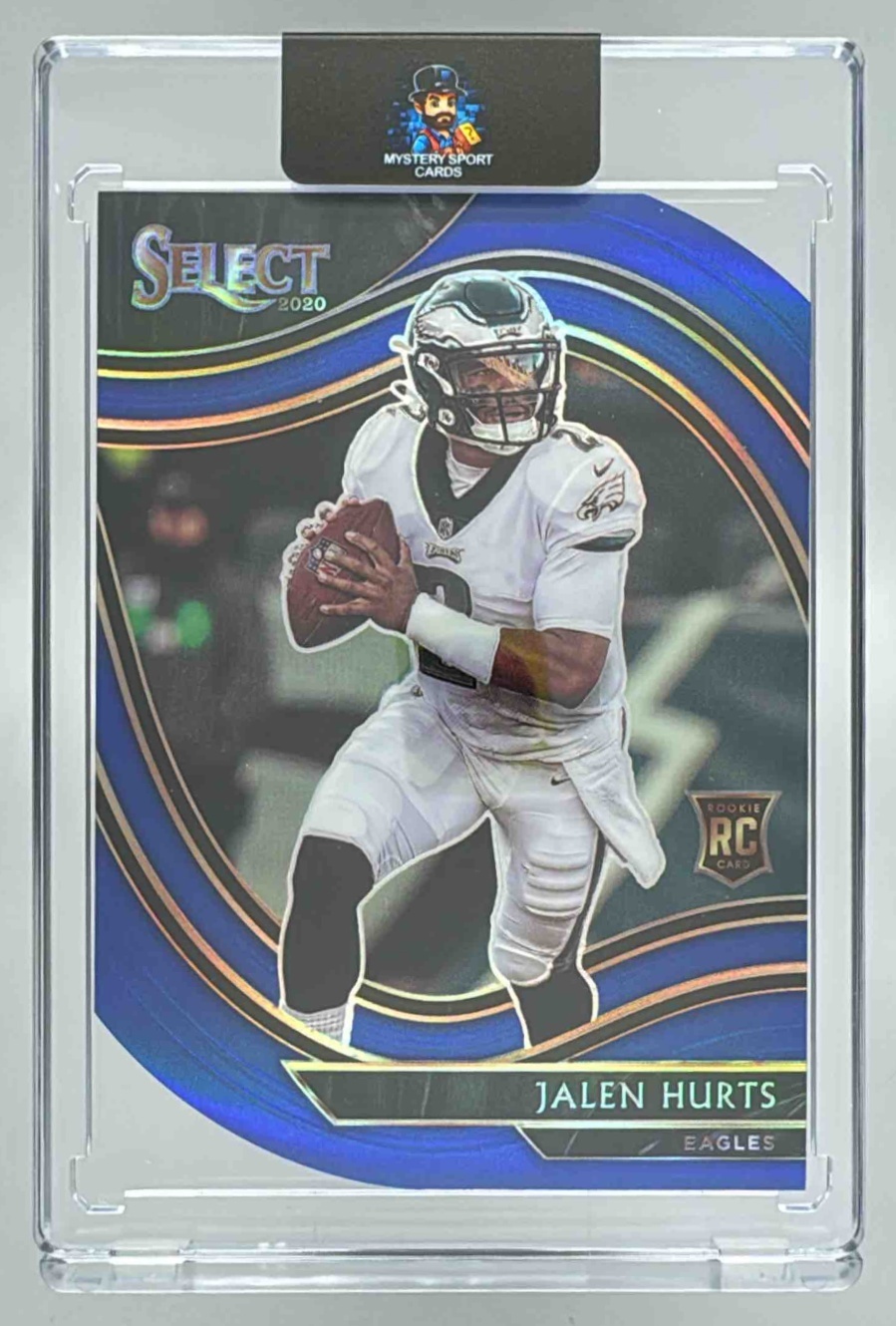 Card image for 2020 Panini Football Select Jalen Hurts #350 Field Level RC Philadelphia Eagles