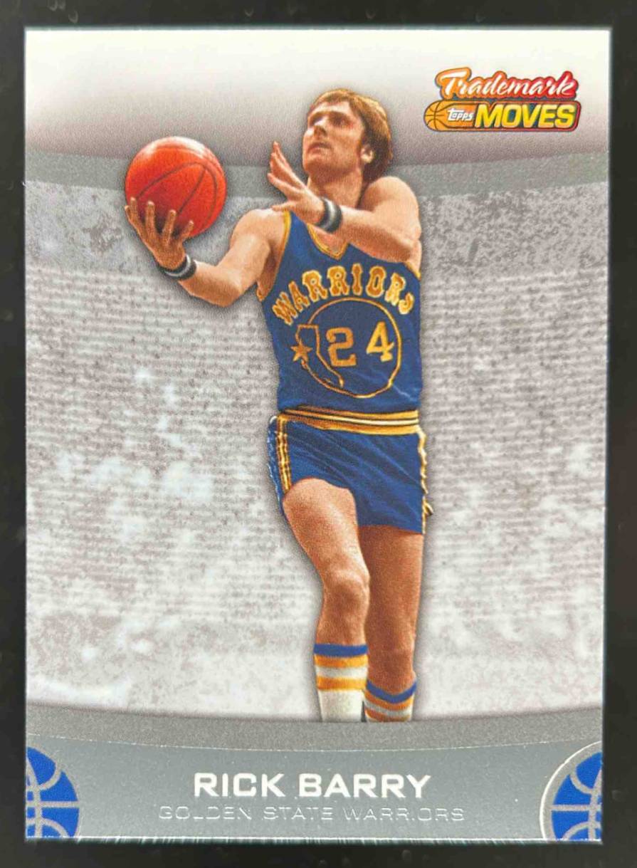 Card image for 2007-08 TOPPS TRADEMARK MOVES RICK BARRY #41 GOLDEN STATE WARRIORS