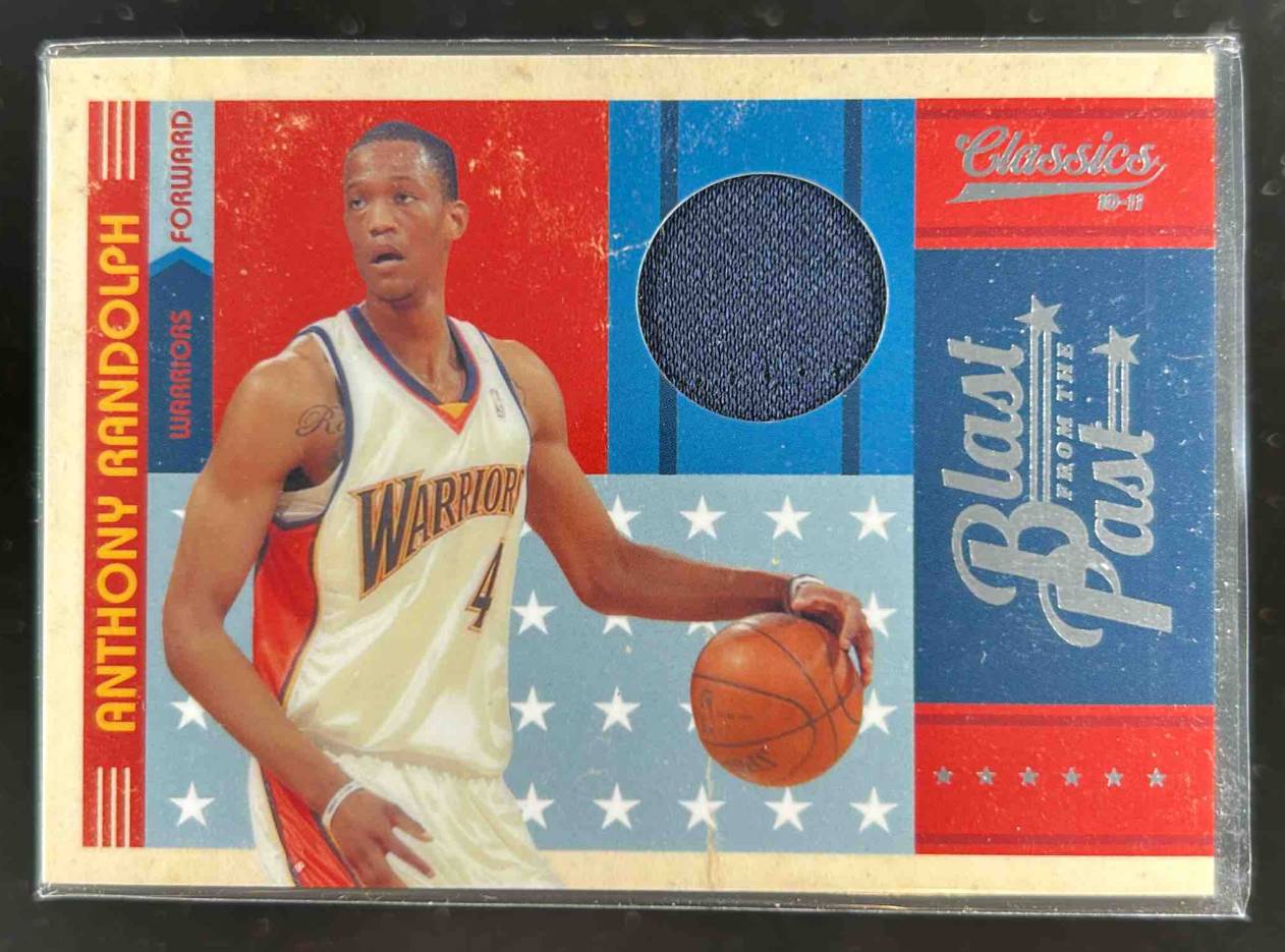 Card image for 2010-11 Panini Classics Anthony Randolph Blast From The Past Jerseys 143 /199 #21