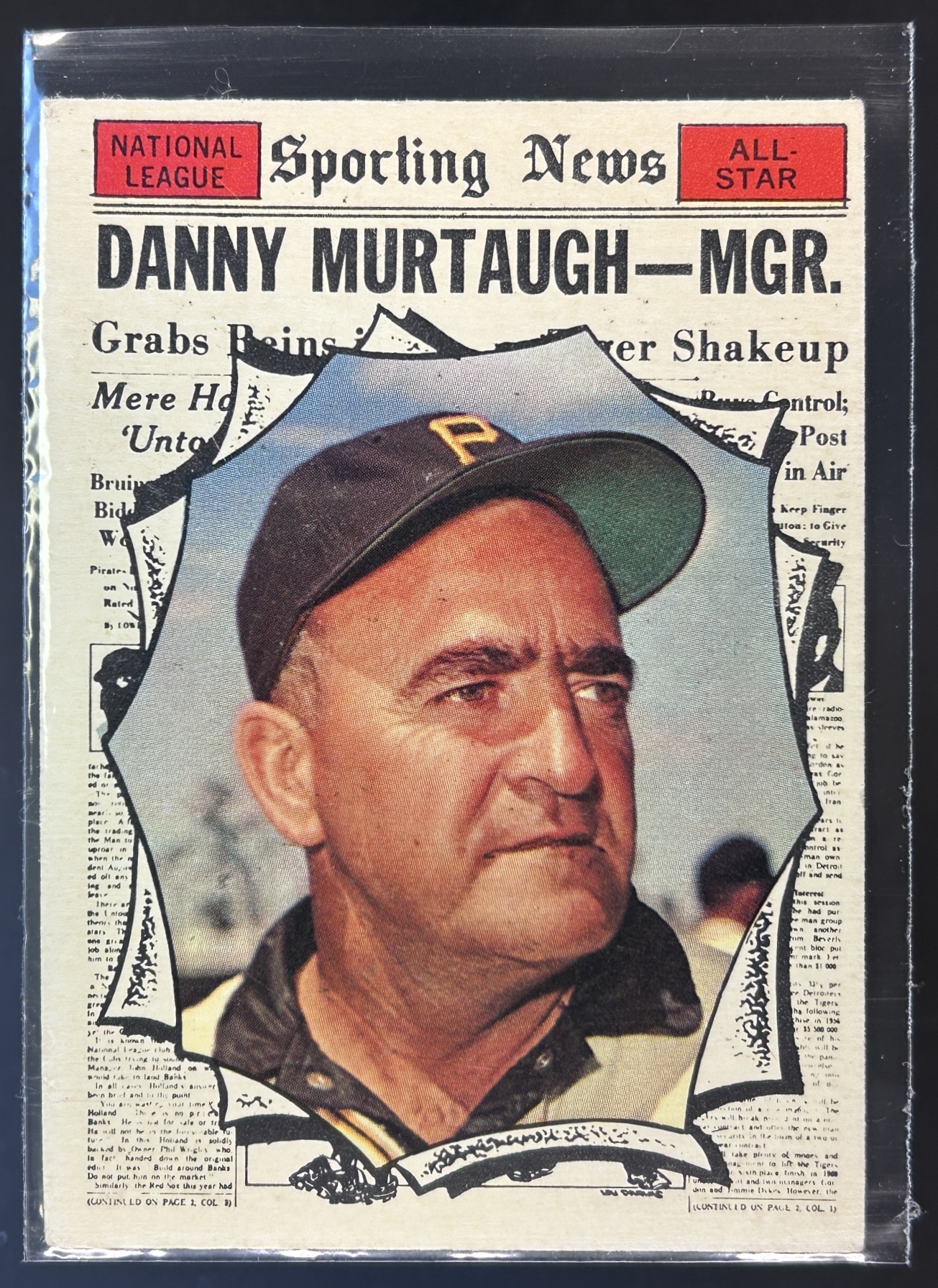 Card image for 1961 TOPPS DANNY MURTAUGH #567 PITTSBURGH PIRATES HIGH # ALL STAR