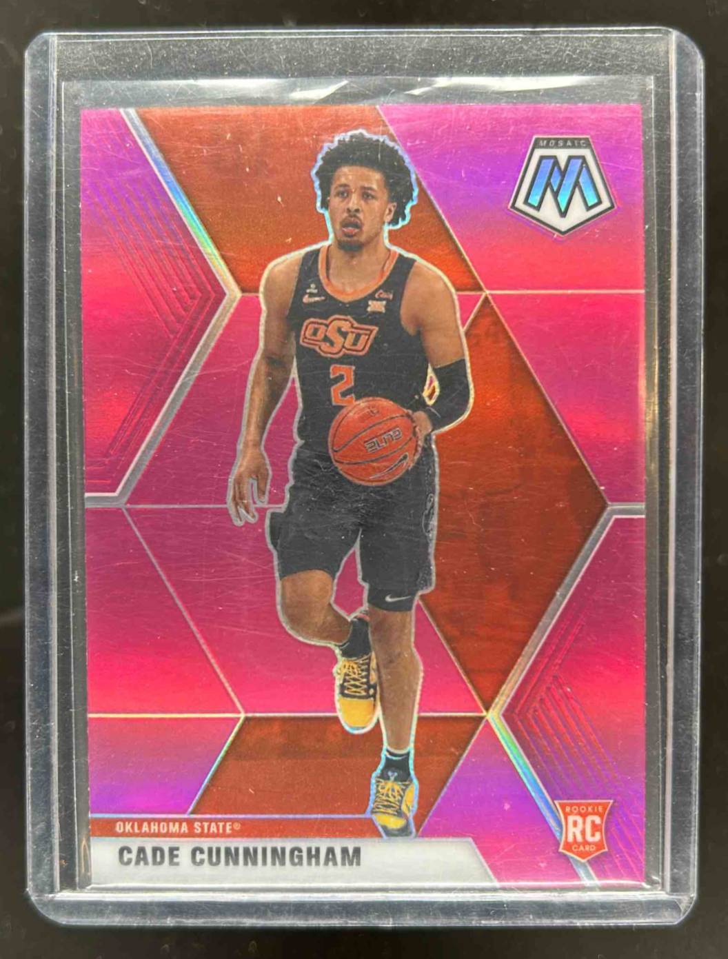 Card image for 2021-22 Panini Chronicles Draft Picks Cade Cunningham Pink #251 RC Rookie