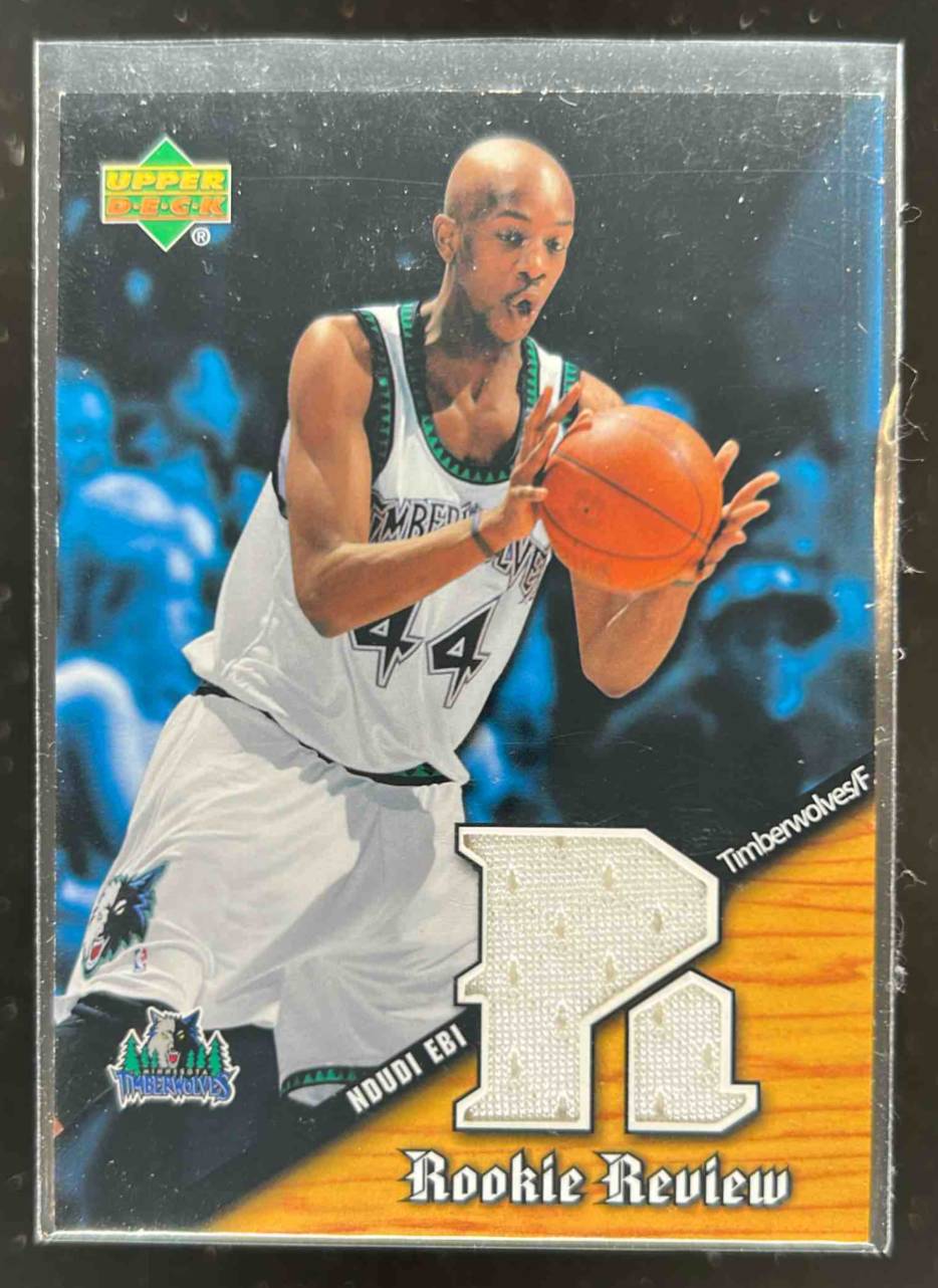 Card image for 2004-05 UPPER DECK NDUDI EBI ROOKIE REVIEW #RR-NE MEM RC MINNESOTA TIMBERWOLVES