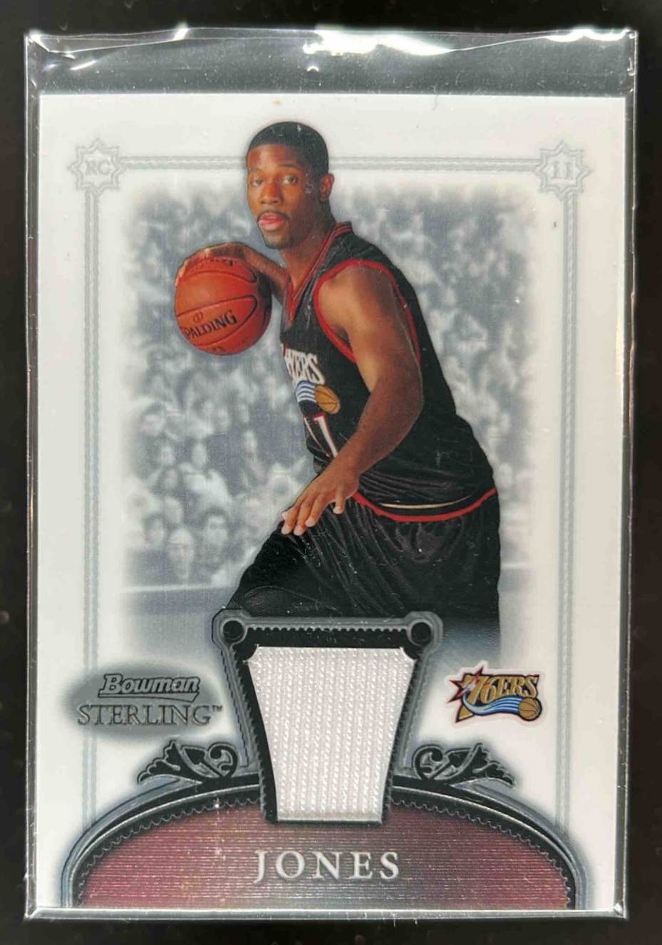 Card image for 2006-07 BOWMAN STERLING BOBBY JONES #69 MEM RC ROOKIE PHILADELPHIA 76ERS