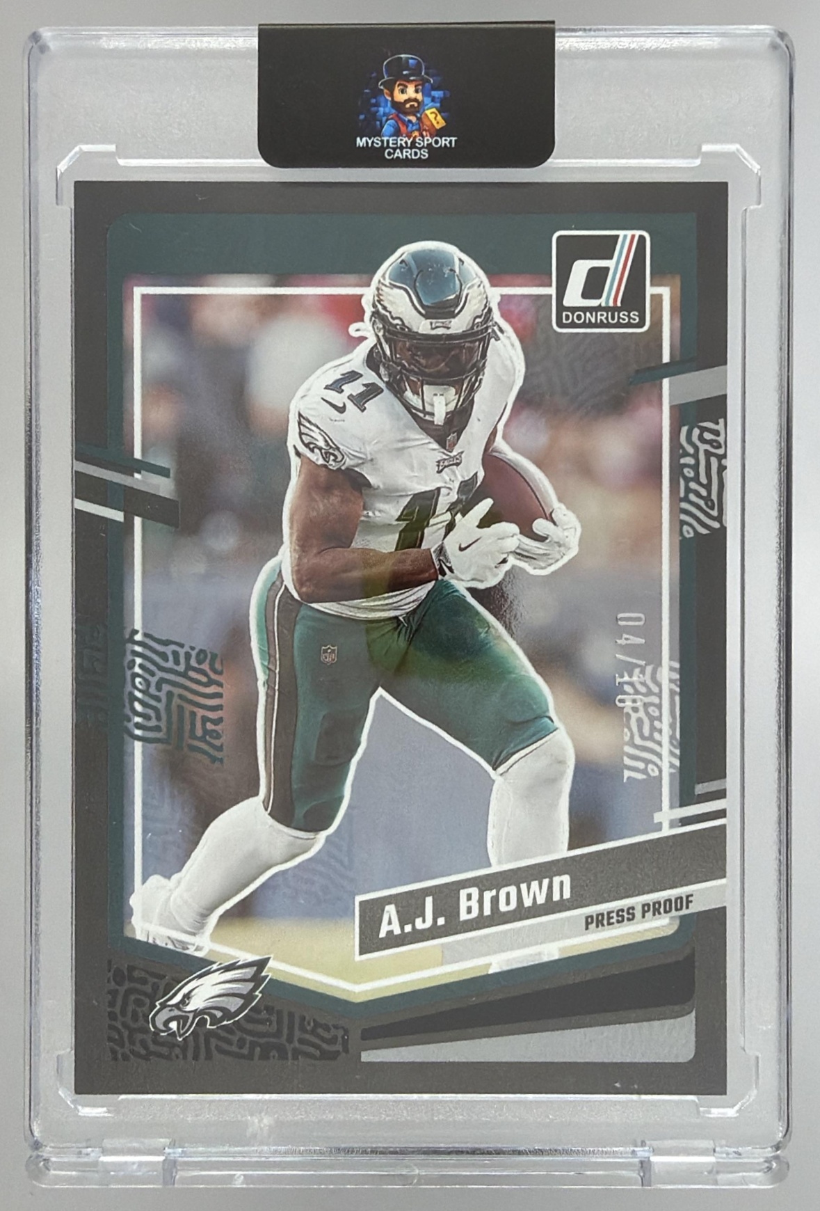 Card image for 2023 Panini Football Donruss A.J. Brown #236b VAR Philadelphia Eagles