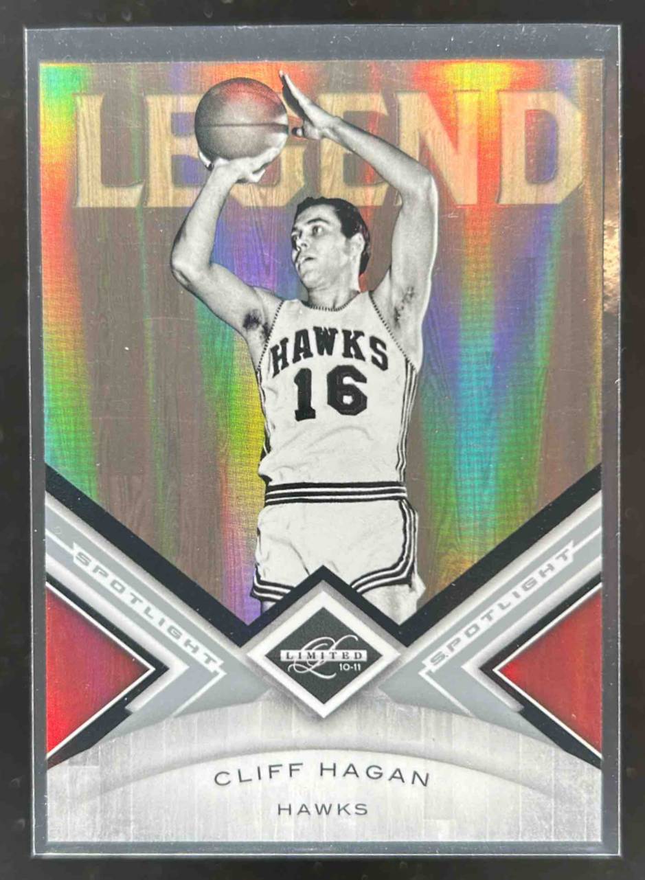 Card image for 2010-11 PANINI LIMITED CLIFF HAGAN SILVER SPOTLIGHT /149 #115