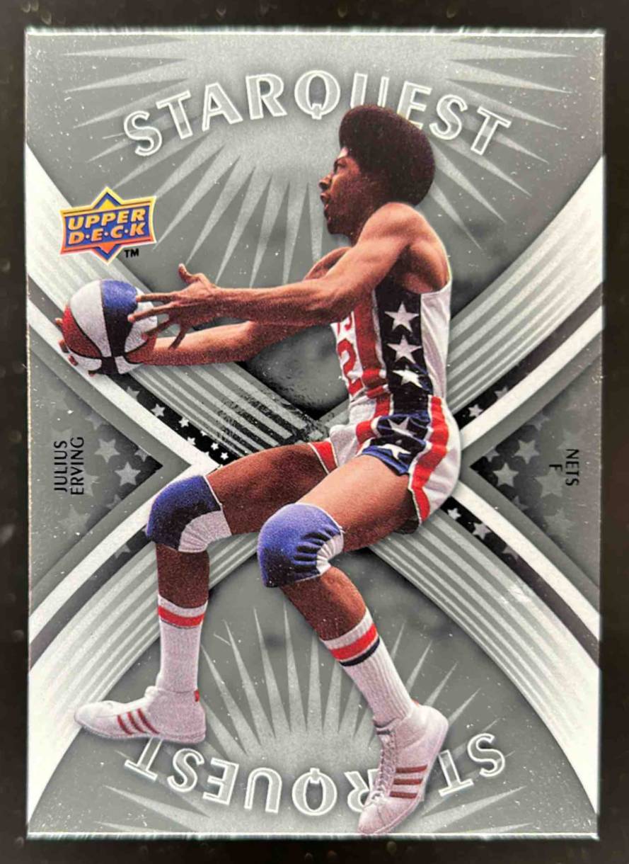 Card image for 2008-09 UPPER DECK JULIUS ERVING #SQ-10 STARQUEST COMMON