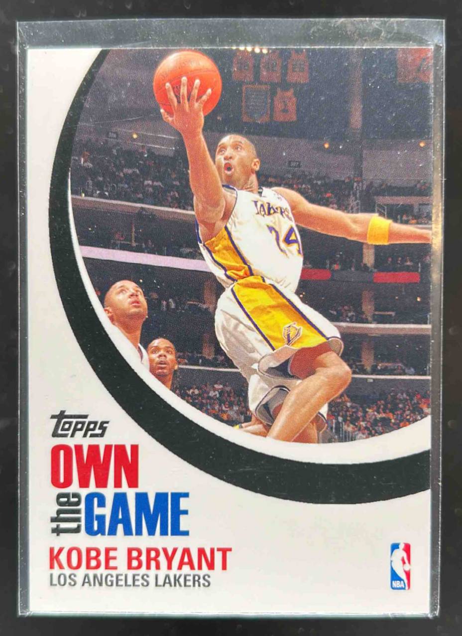 Card image for 2007-08 TOPPS KOBE BRYANT OWN THE GAME #OTG8 LOS ANGELES LAKERS