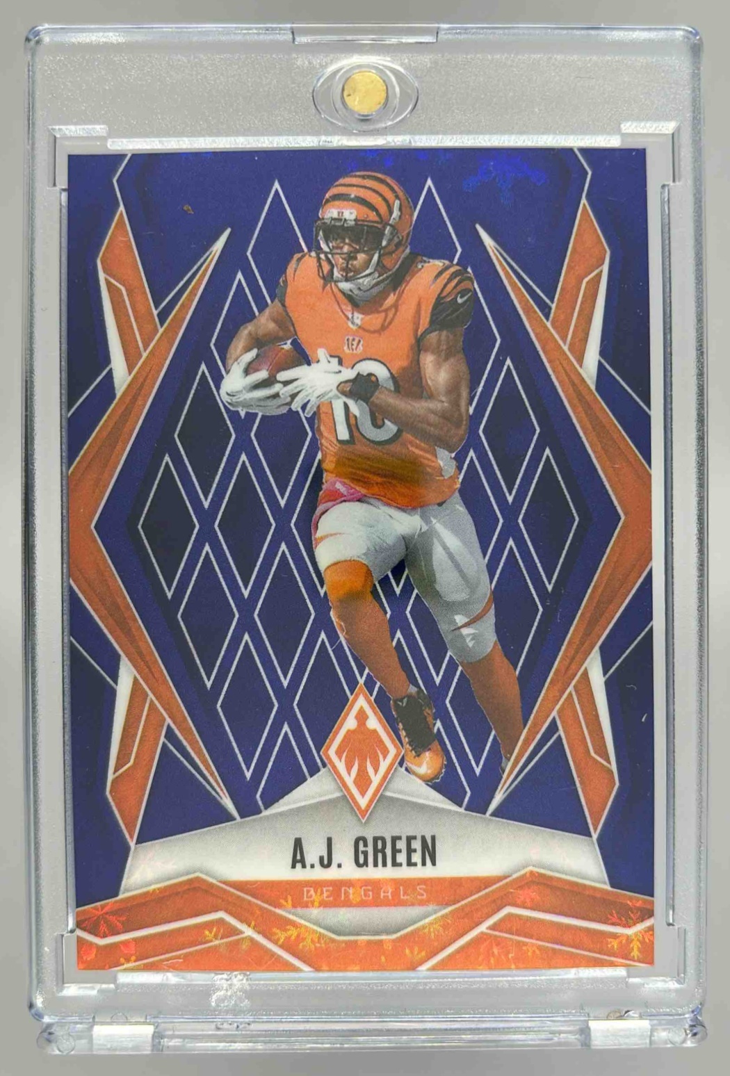Card image for 2025 Panini Football Phoenix A.J. Green Wave /199 #100 Cincinnati Bengals