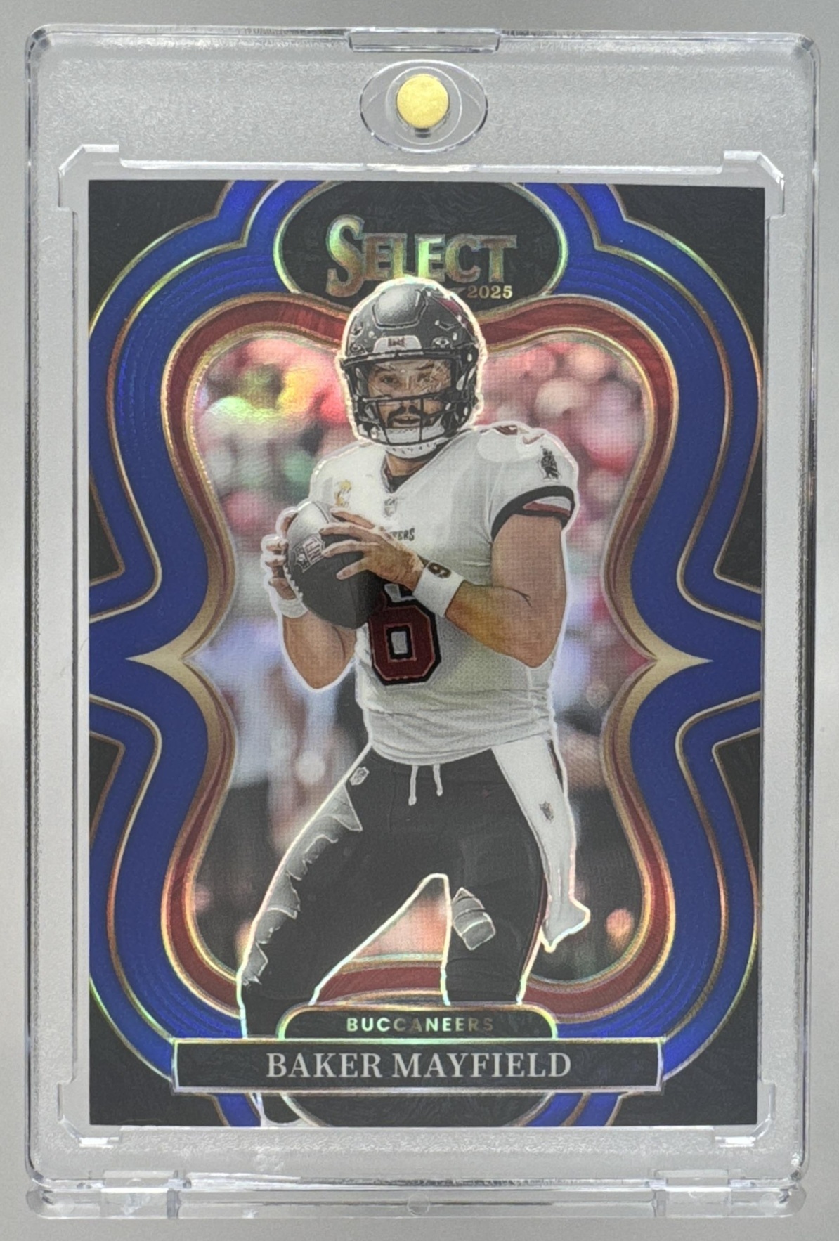 Card image for 2025 Panini Football Select Baker Mayfield Suite Level #337 Tampa Bay Buccaneers