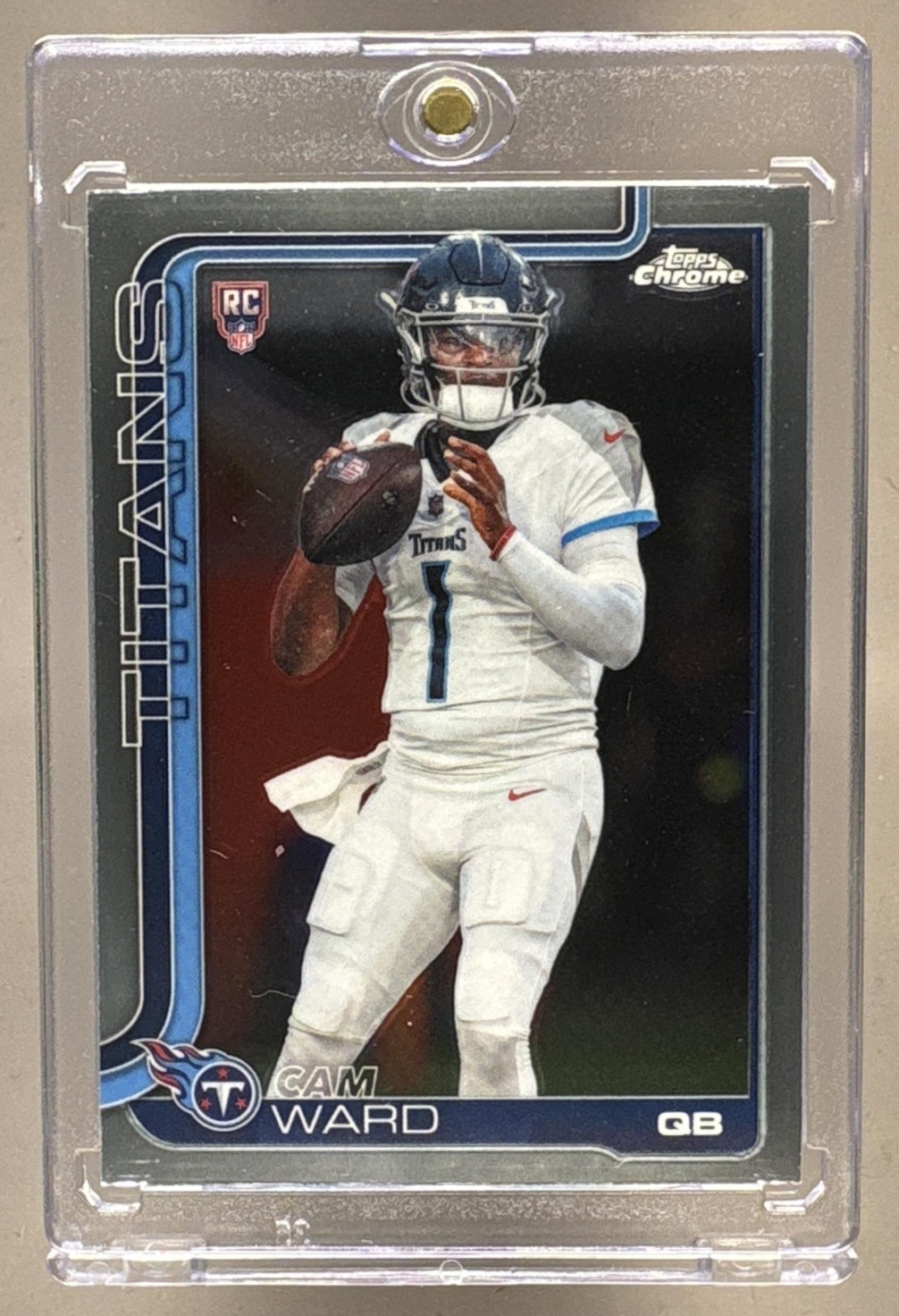 2025 TOPPS CHROME CAM WARD #314 ROOKIE RC TITANS