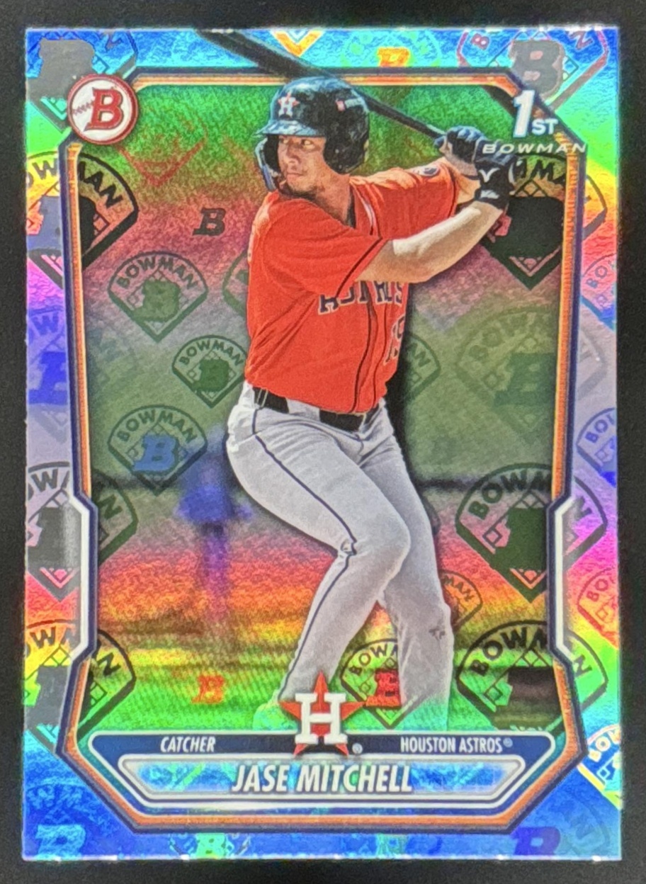 Card image for Jase Mitchell 2026 Bowman Logo Pattern Prospects Houston Astros
