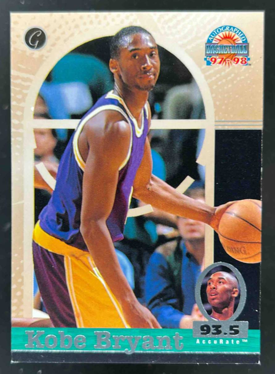Card image for 1997-98 SCORE BOARD AUTO KOBE BRYANT #11 LOS ANGELES LAKERS