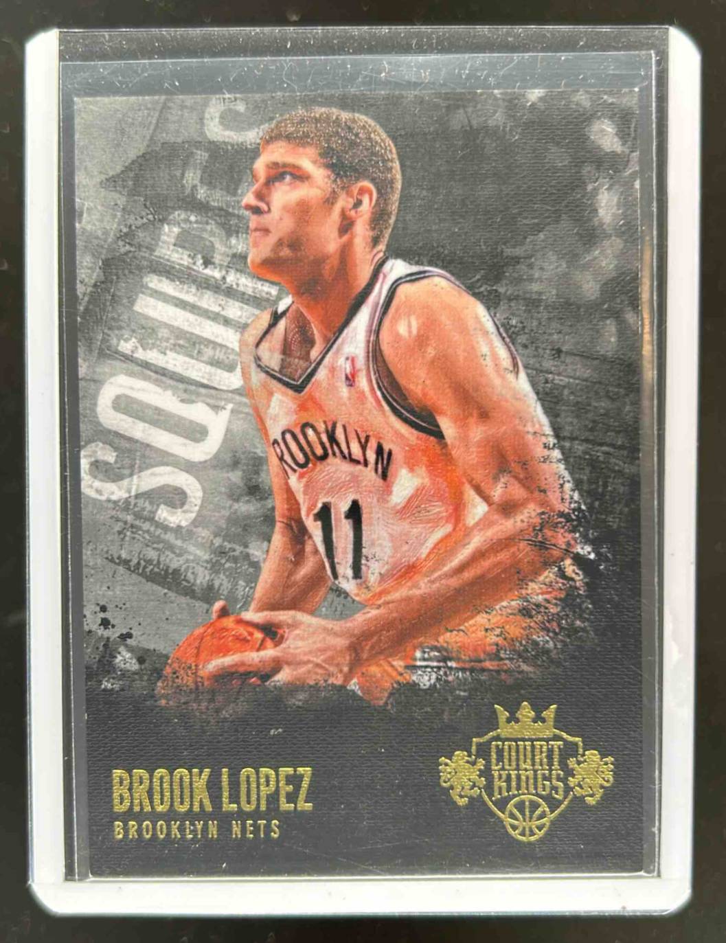 Card image for 2013-14 PANINI COURT KINGS BROOK LOPEZ SQUIRES /175 #19