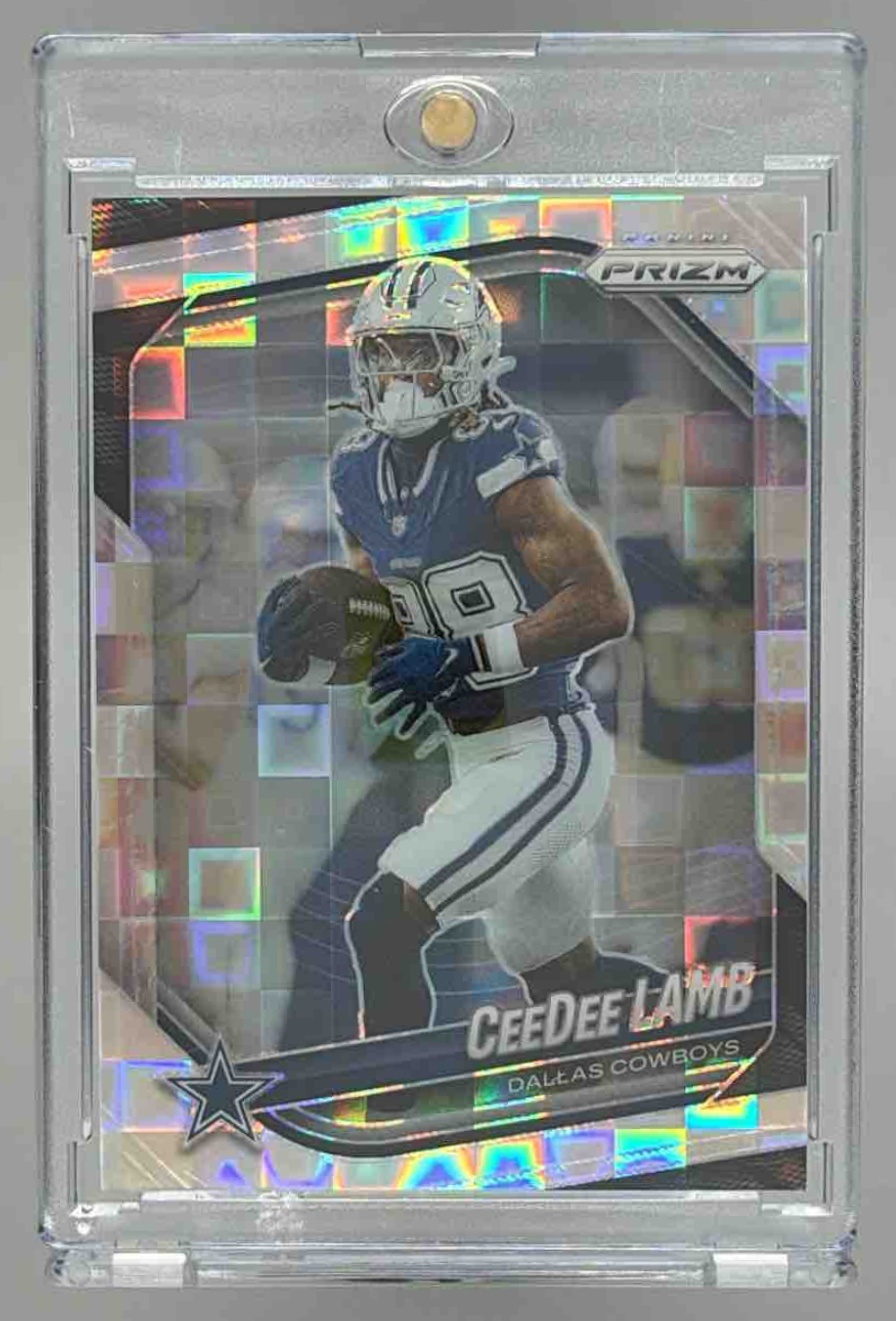 Card image for 2025 Panini Football Prizm CeeDee Lamb Pandora /400 #154 Dallas Cowboys