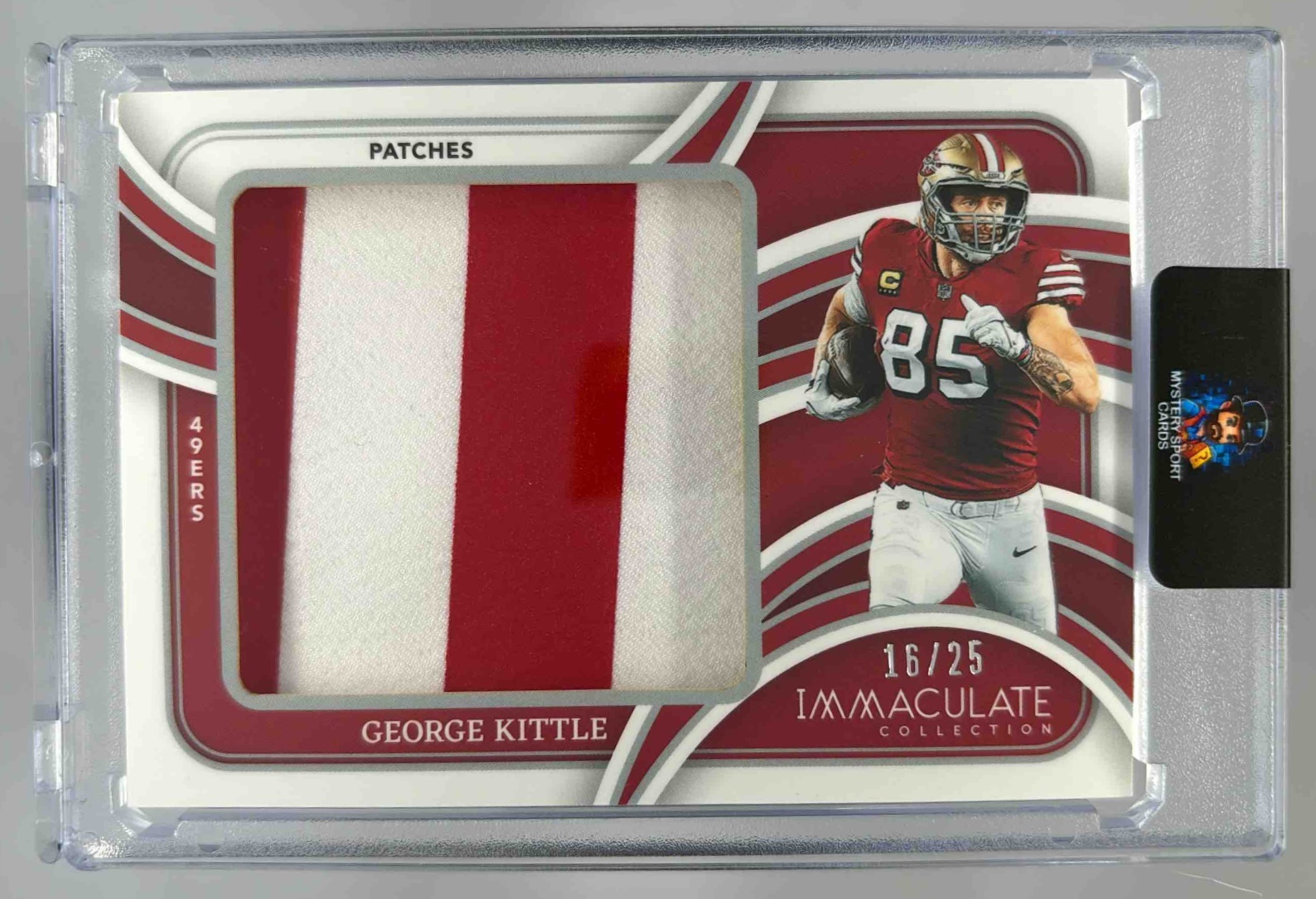Card image for 2024 Panini Football Contenders George Kittle #85 San Francisco 49ers
