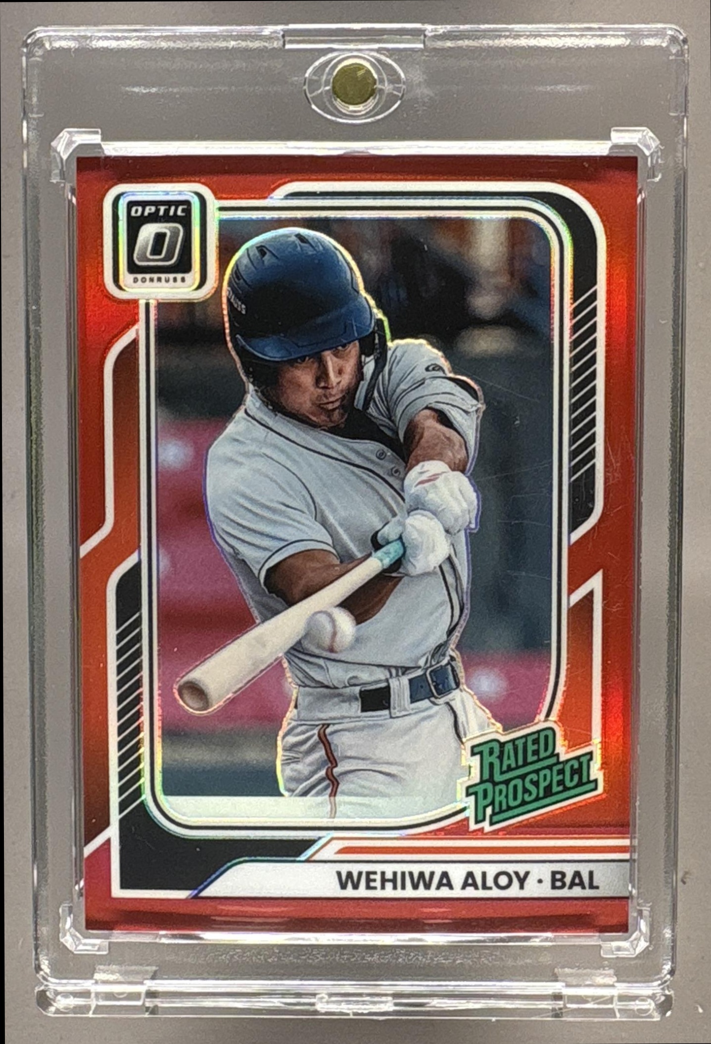 2026 PANINI DONRUSS WEHIWA ALOY #155 RATED PROSPECTS OPTIC RED /99 PROSPECT