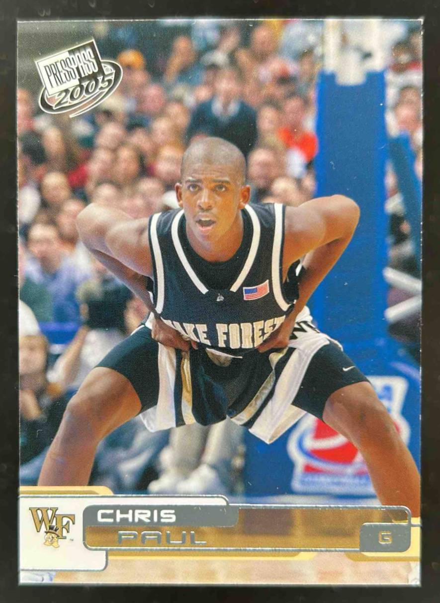 Card image for 2005 PRESS PASS CHRIS PAUL GOLD #G26