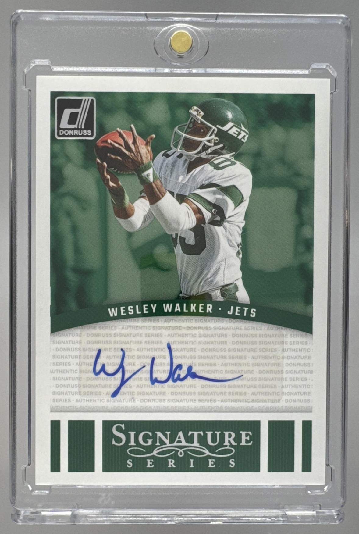 Card image for 2024 Panini Donruss Wesley Walker Signature Series #SSE-WWA Auto Jets
