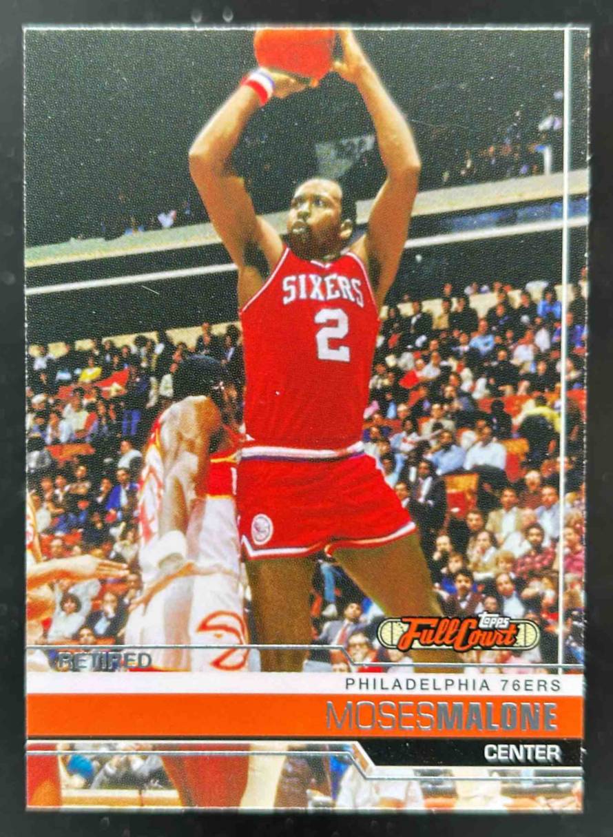 Card image for 2006-07 TOPPS FULL COURT MOSES MALONE #98 PHILADELPHIA 76ERS