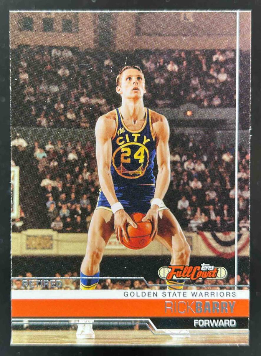 Card image for 2006-07 TOPPS FULL COURT RICK BARRY #92 GOLDEN STATE WARRIORS