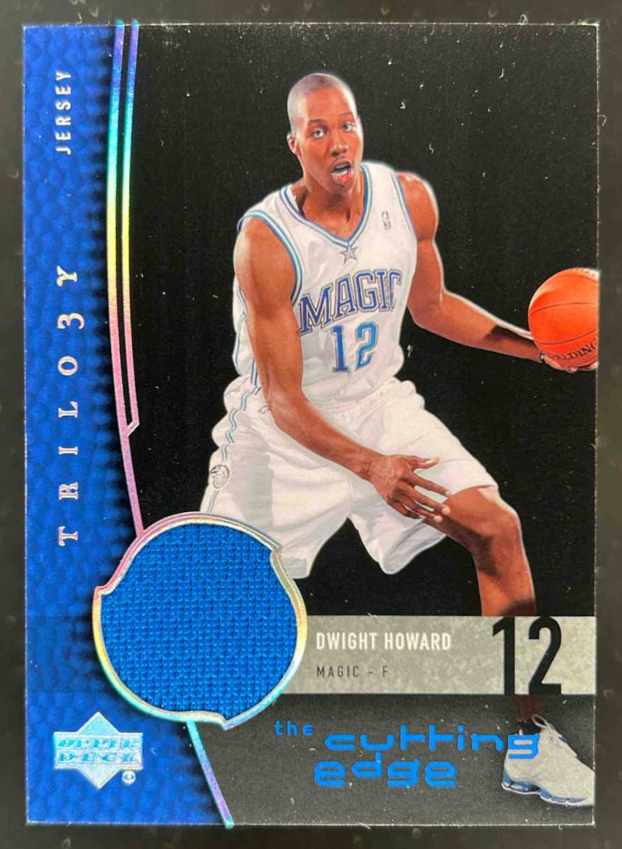 Card image for 2004-05 Upper Deck Trilogy Dwight Howard The Cutting Edge #CE-DH RC Rookie