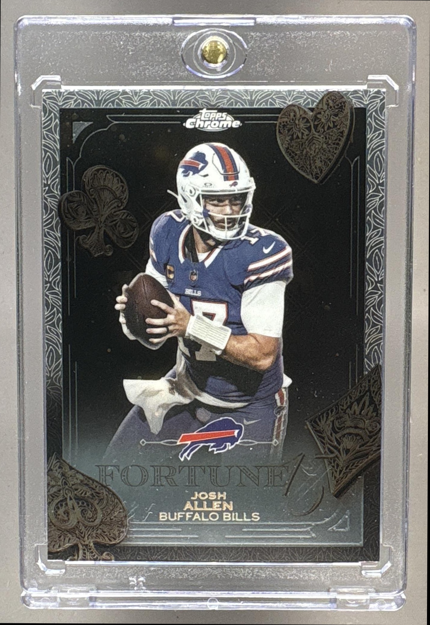 2025 TOPPS CHROME JOSH ALLEN #F15-7 FORTUNE 15 BILLS