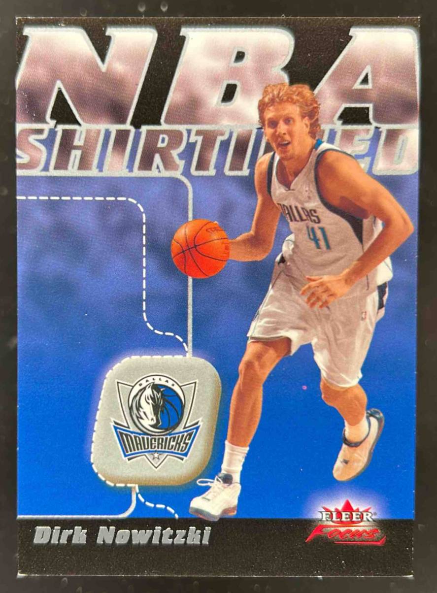 Card image for 2003-04 FOCUS DIRK NOWITZKI #4 NS NBA SHIRTIFIED (750) /750