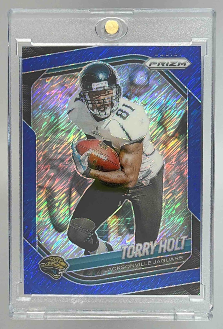 Card image for 2025 Panini Football Prizm Torry Holt #121 Jacksonville Jaguars