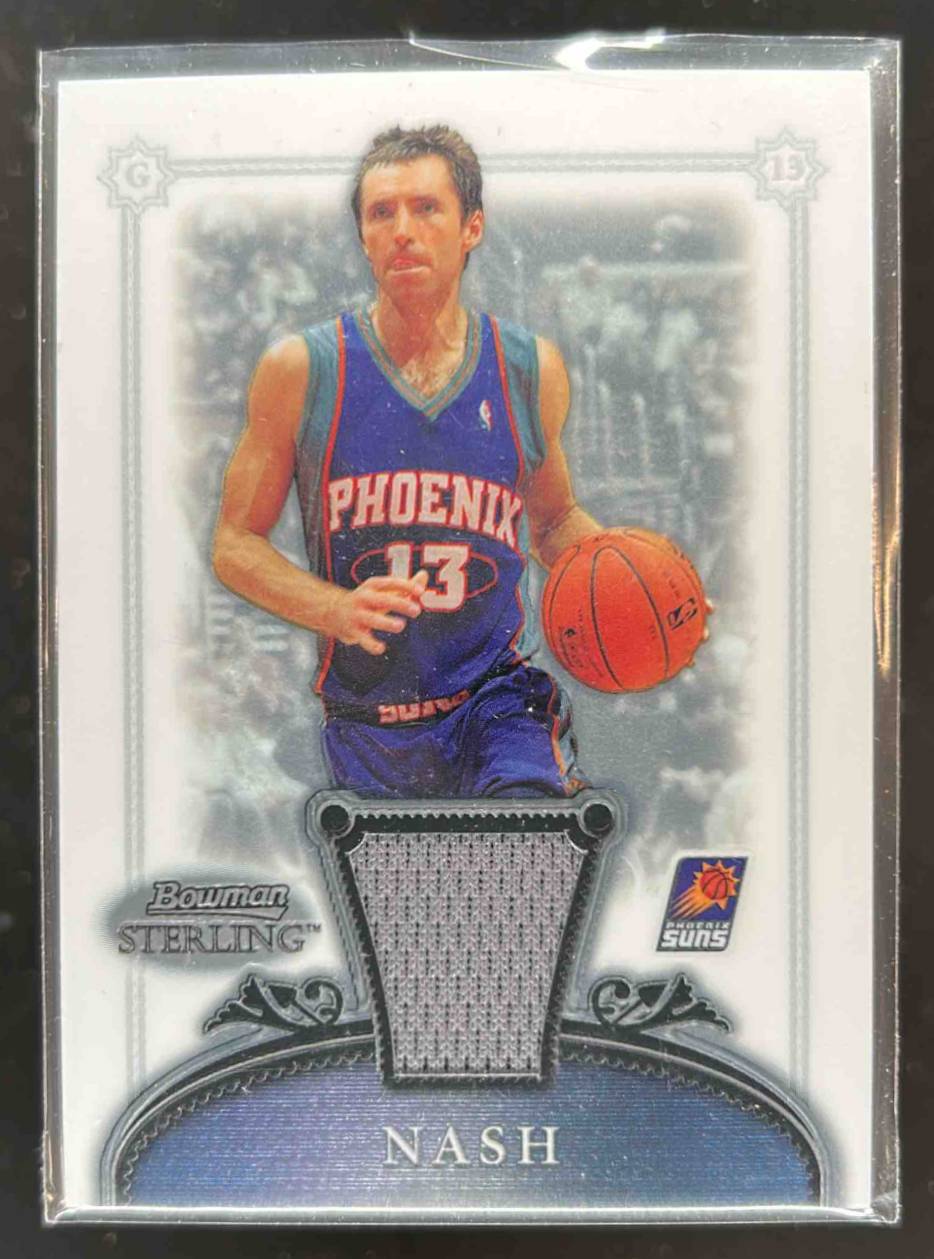Card image for 2006-07 BOWMAN STERLING STEVE NASH #3 MEM PHOENIX SUNS