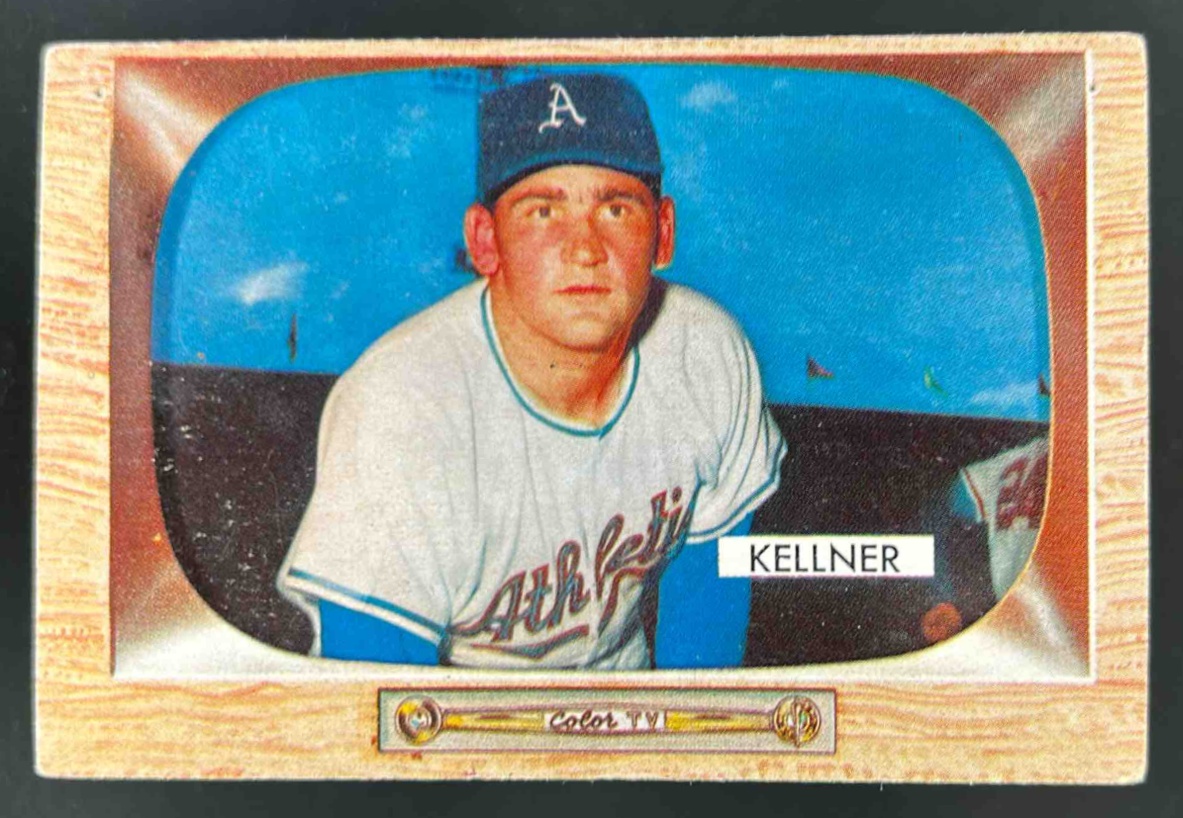 Card image for 1955 BOWMAN BASEBALL ALEX KELLNER #53