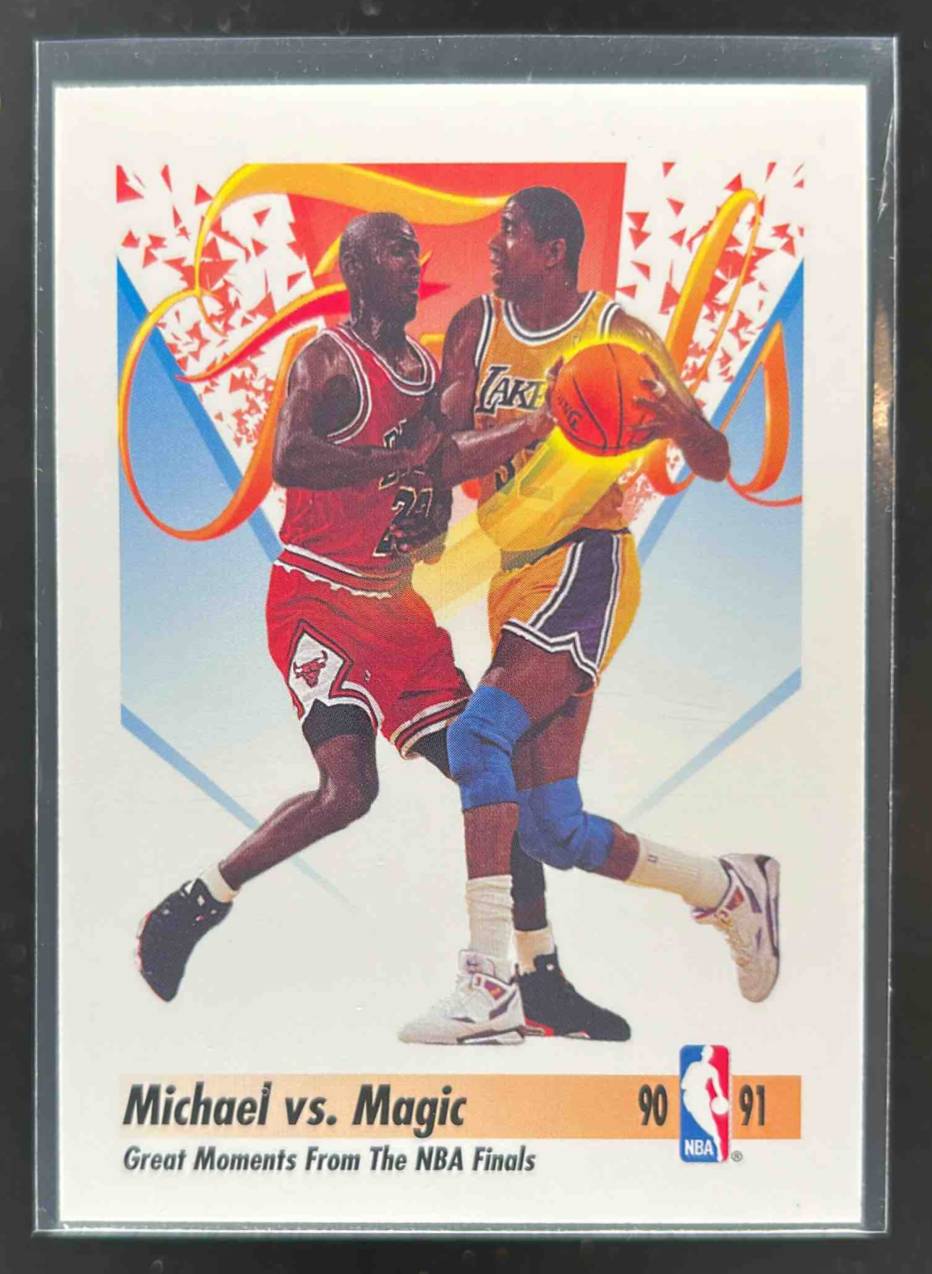 Card image for 1991-92 SKYBOX MICHAEL VS. MAGIC #333 CHICAGO BULLS