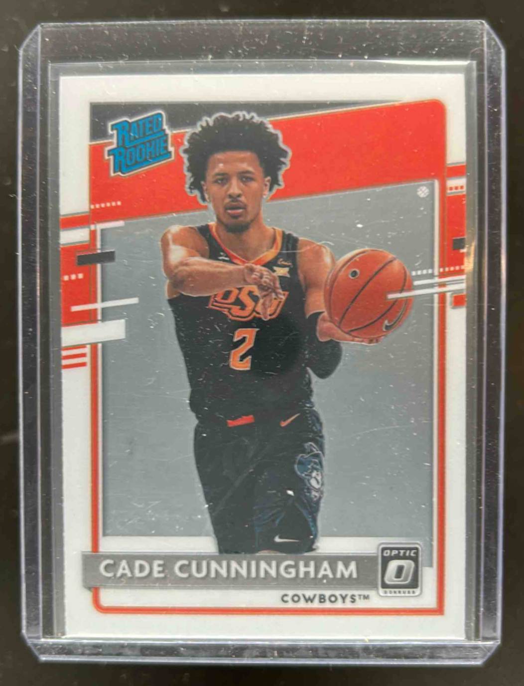 Card image for 2021-22 Panini Chronicles Draft Picks Cade Cunningham #201 RC Rated Rookie
