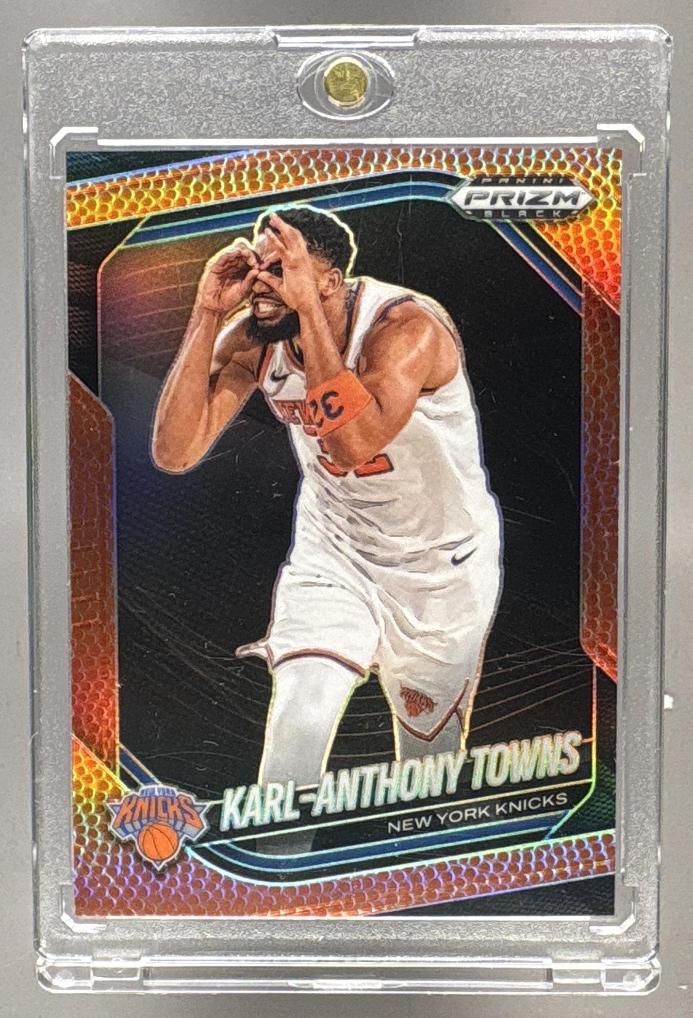 2024 PANINI PRIZM BLACK KARL-ANTHONY TOWNS #107 BASKETBALL PRIZMS /225