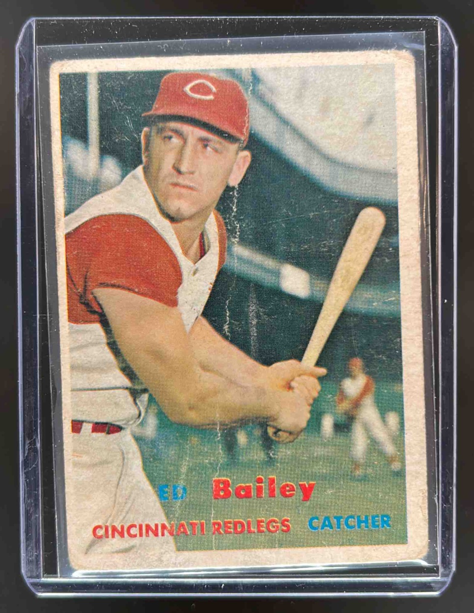 Card image for 1957 TOPPS ED BAILEY #128