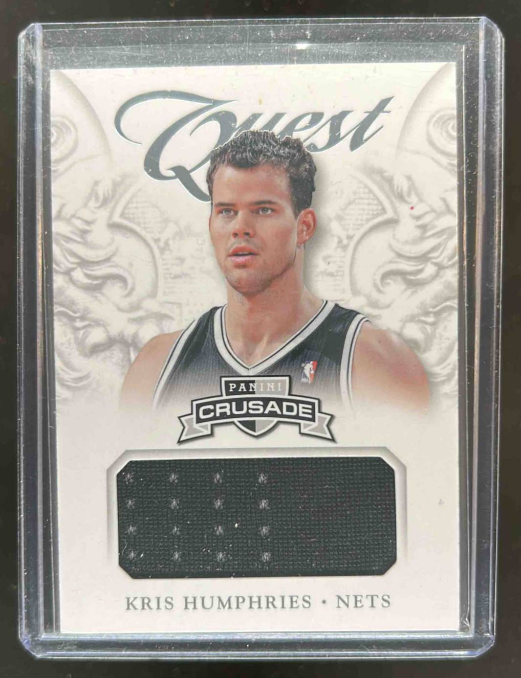 Card image for 2012-13 PANINI CRUSADE KRIS HUMPHRIES QUEST MEMORABILIA #94
