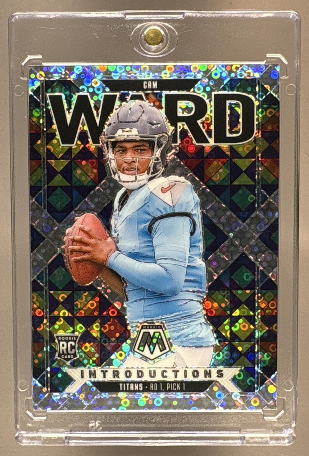 2025 PANINI MOSAIC CAM WARD #6 INTRODUCTIONS RC TITANS