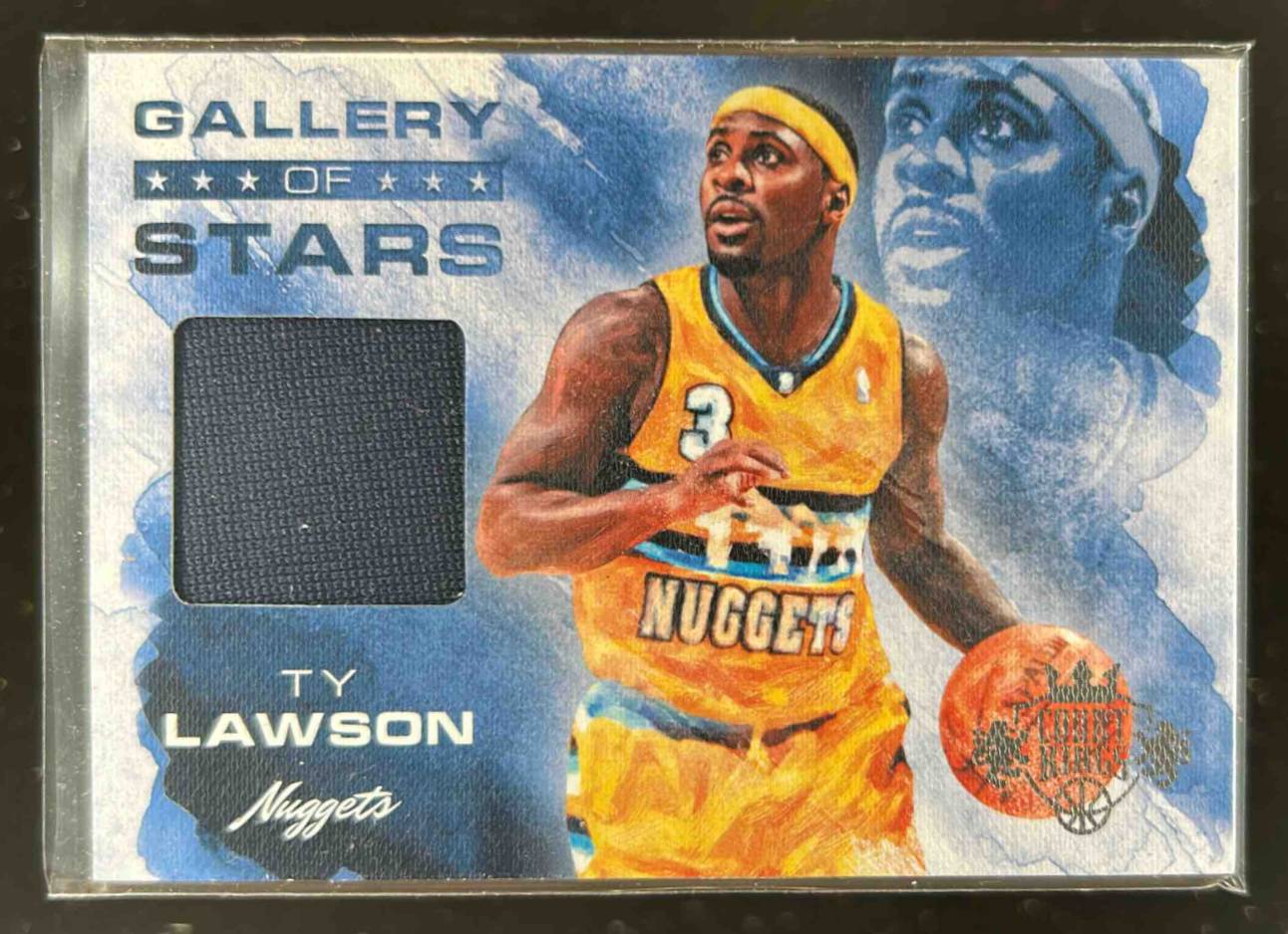 Card image for 2013-14 Panini Court Kings Ty Lawson Gallery of Stars Jerseys 38 /325 #28