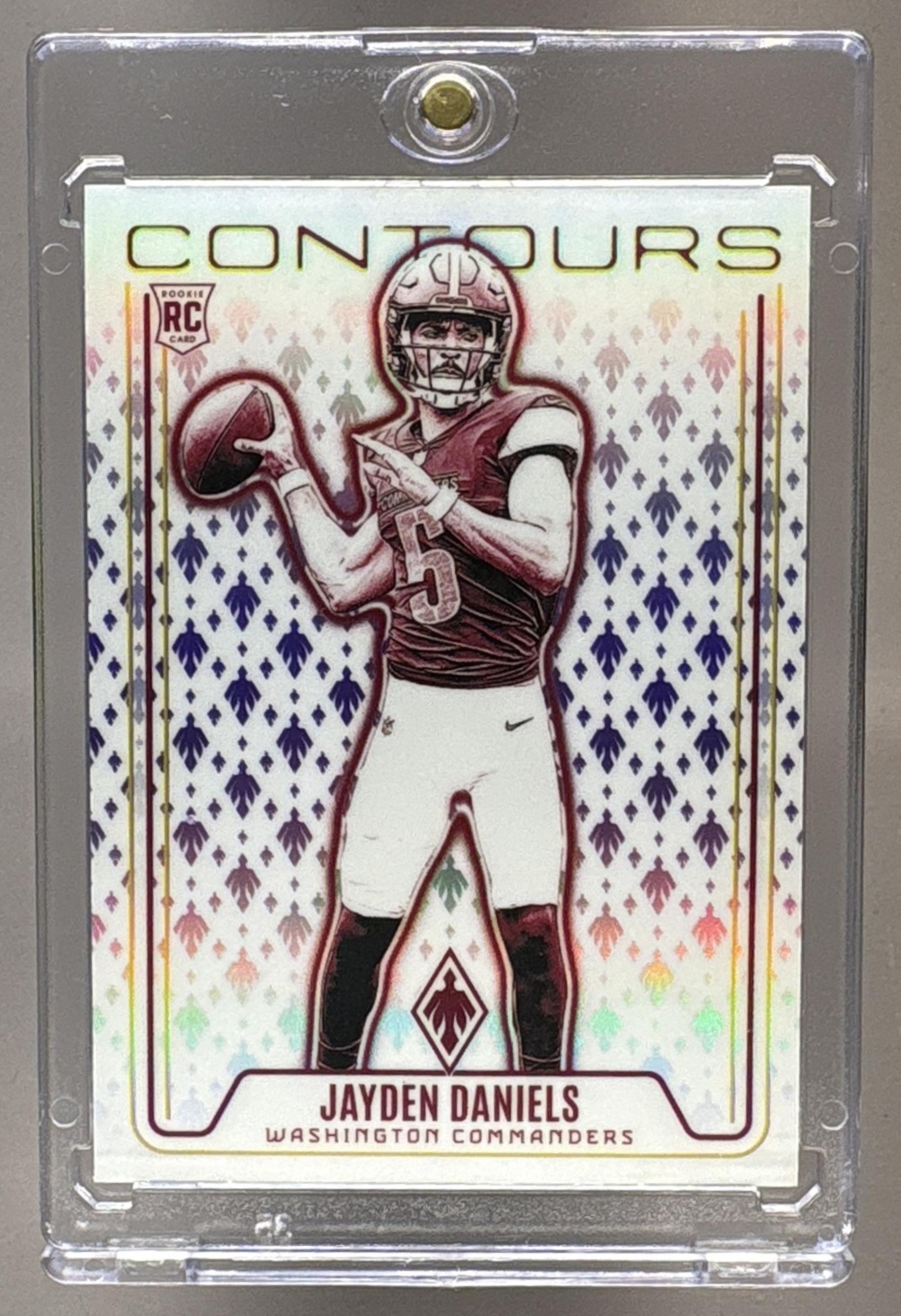 2024 PANINI PHOENIX JAYDEN DANIELS #CON-JDS CONTOURS RC COMMANDERS