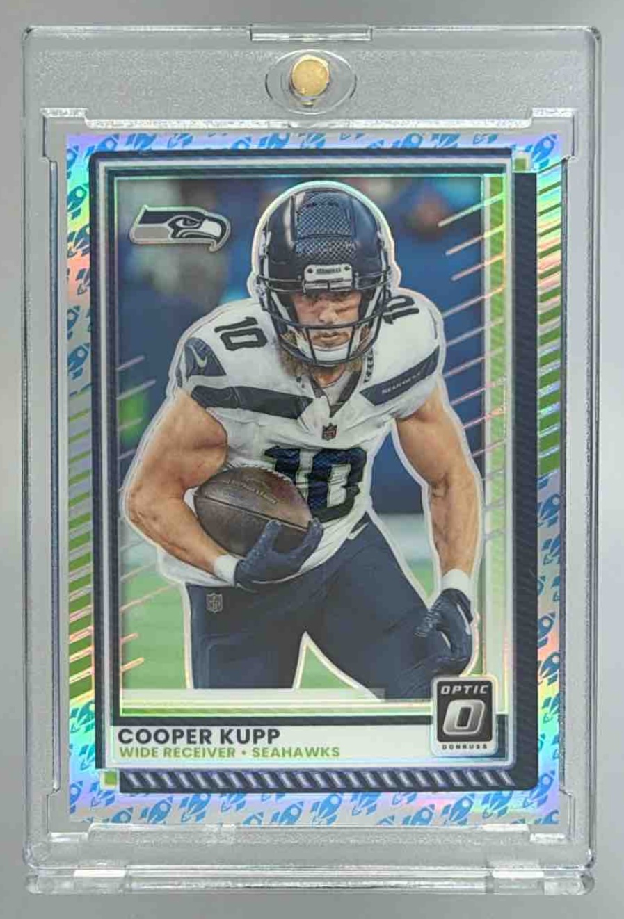 Card image for 2025 Panini Football Donruss Optic Cooper Kupp #169 Seattle Seahawks