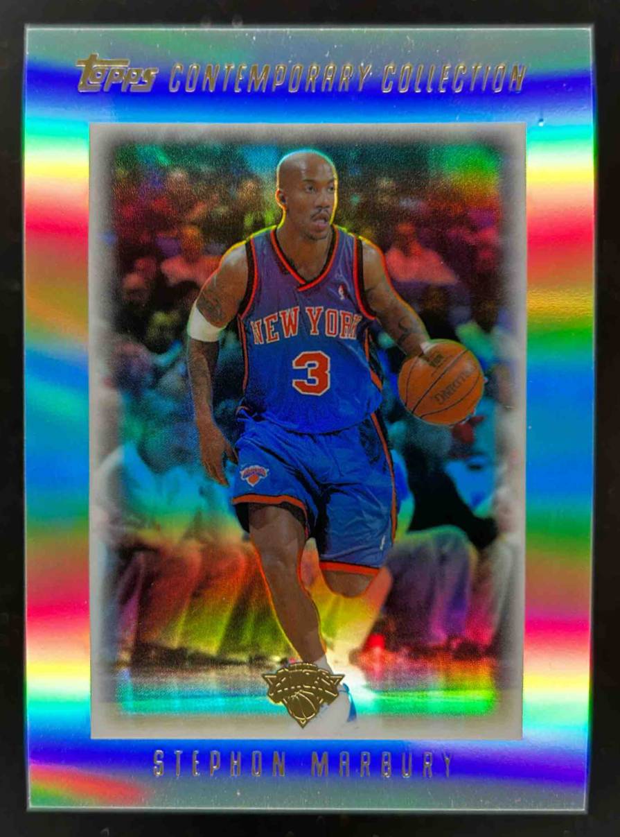 Card image for 2003-04 TOPPS CONTEMPORARY COLLECTION STEPHON MARBURY #89 NEW YORK KNICKS